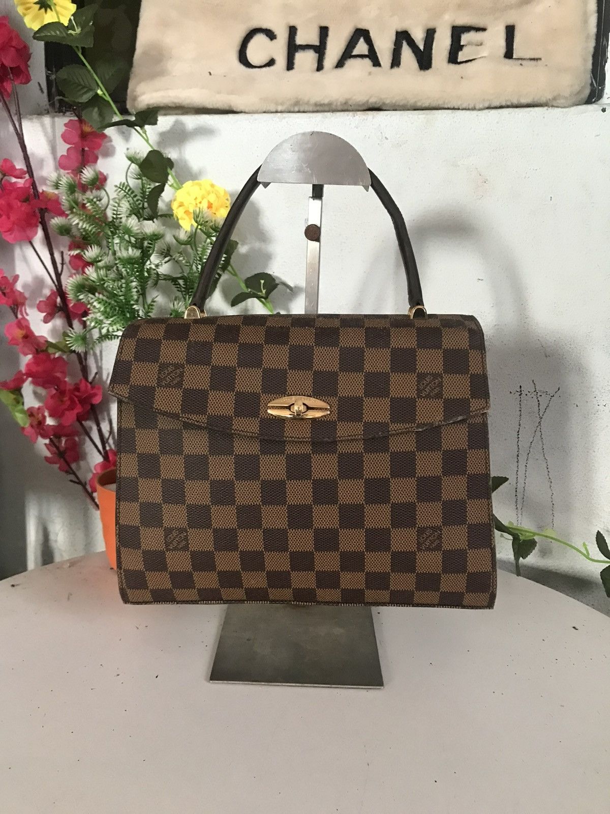 Louis Vuitton × Vintage Vintage Louis Vuitton Damier Malesherbes Size ONE SIZE - 1 Thumbnail