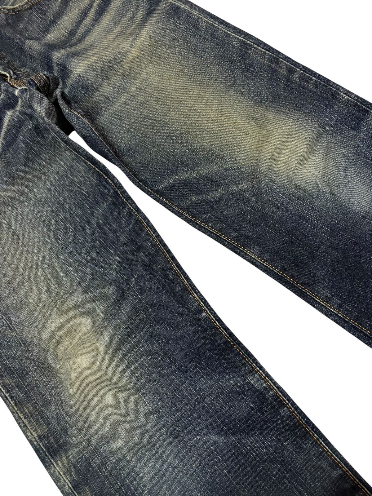Edwin Vtg Edwin Japan 503 Distressed Jeans Size US 32 / EU 48 - 4 Thumbnail