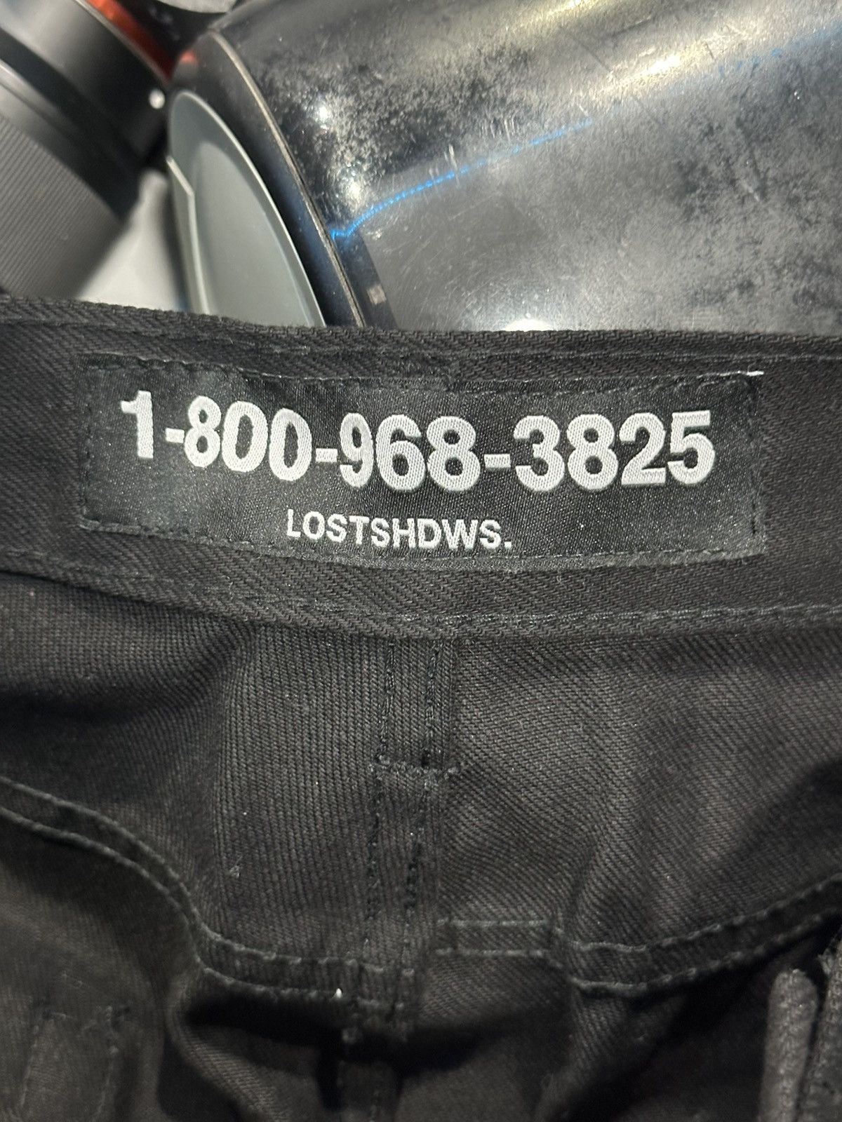 LOSTSHDWS Lost Shdws black/blue denim jeans Size US 40 / EU 56 - 4 Thumbnail