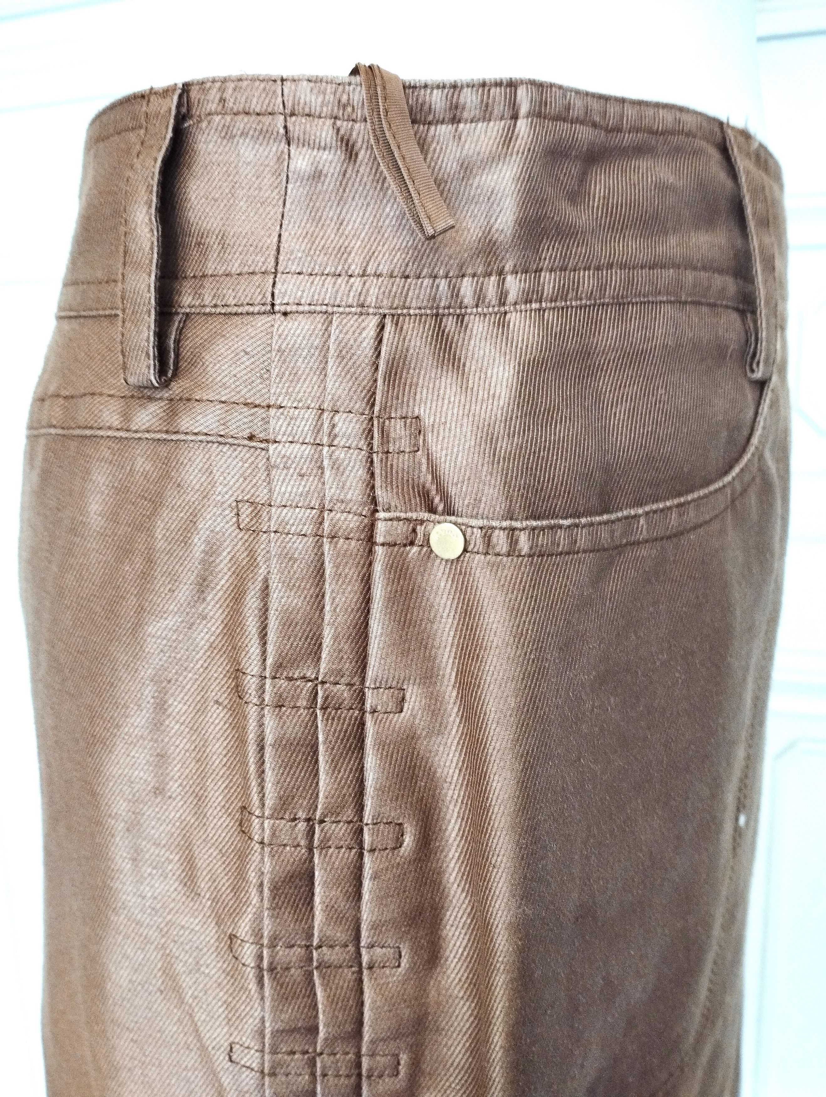 Gucci Gucci Jupe Twill Bronze TL Size 28" / US 6 / IT 42 - 6 Thumbnail