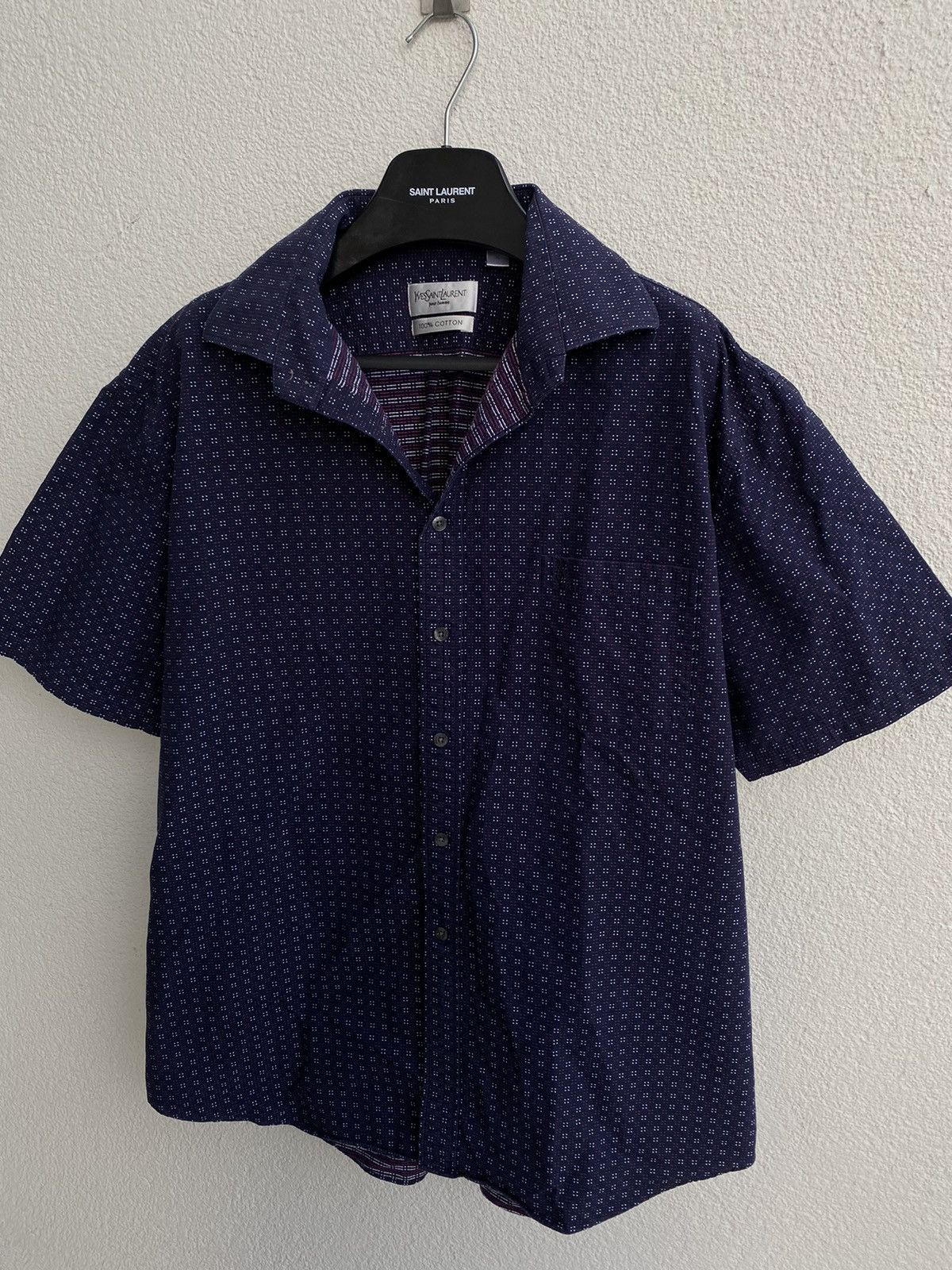 Yves Saint Laurent Summer YSL Shirt Cotton YSL Button up YSL Overshirt Size US XL / EU 56 / 4 - 17 Thumbnail
