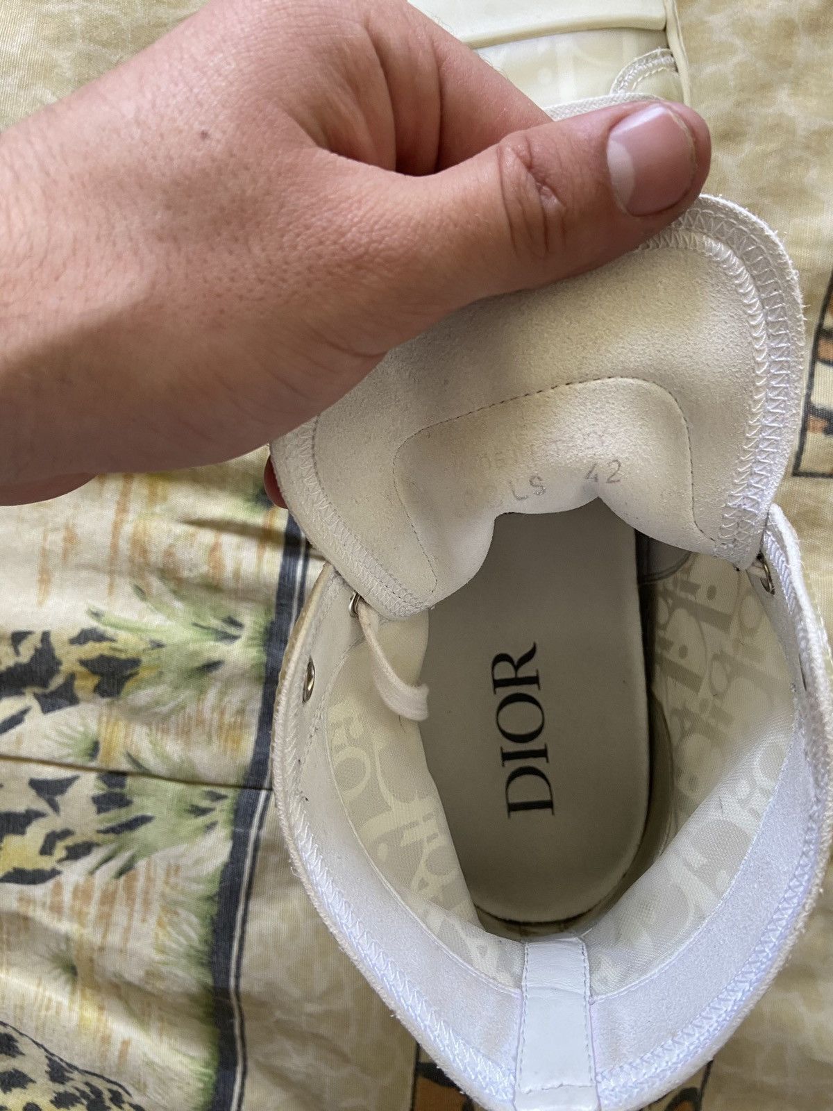 Dior Dior B23 white Size US 9 / EU 42 - 6 Thumbnail