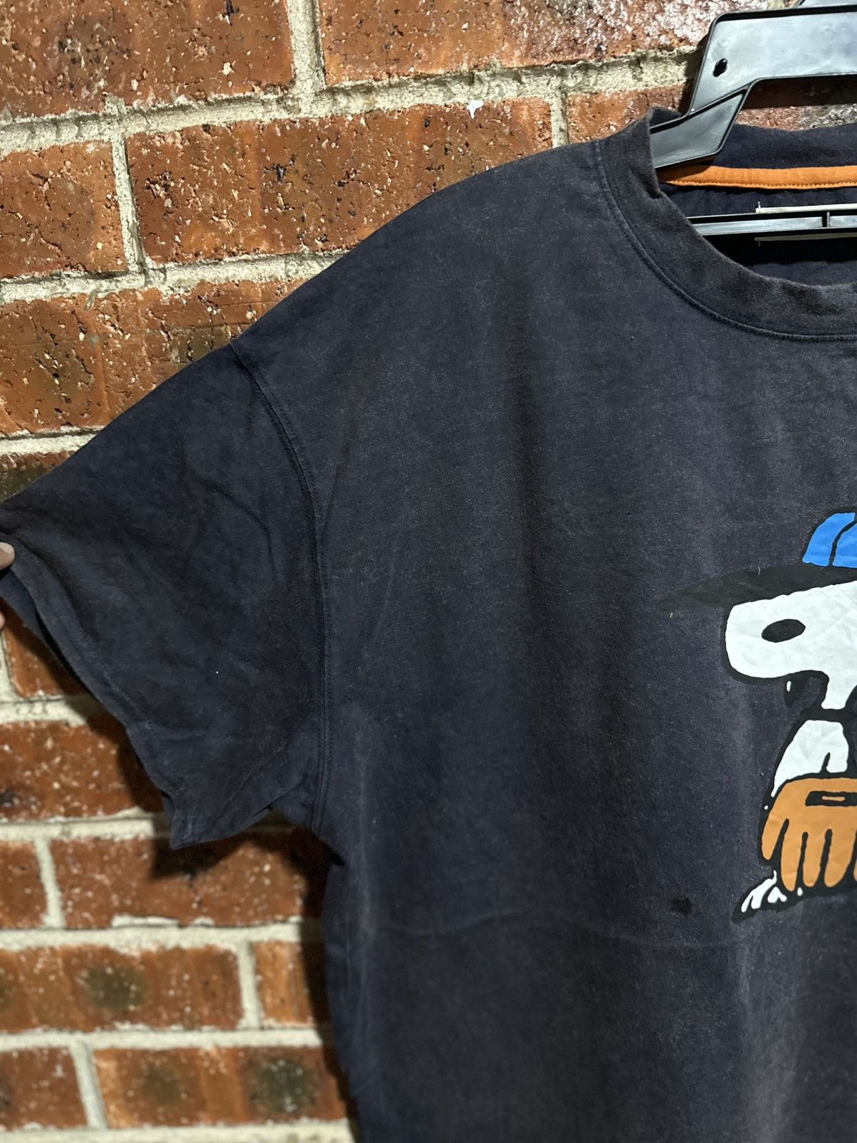 Other Vintage Peanuts X Dodgers Mlb Sun Faded Tee Size US XL / EU 56 / 4 - 8 Thumbnail