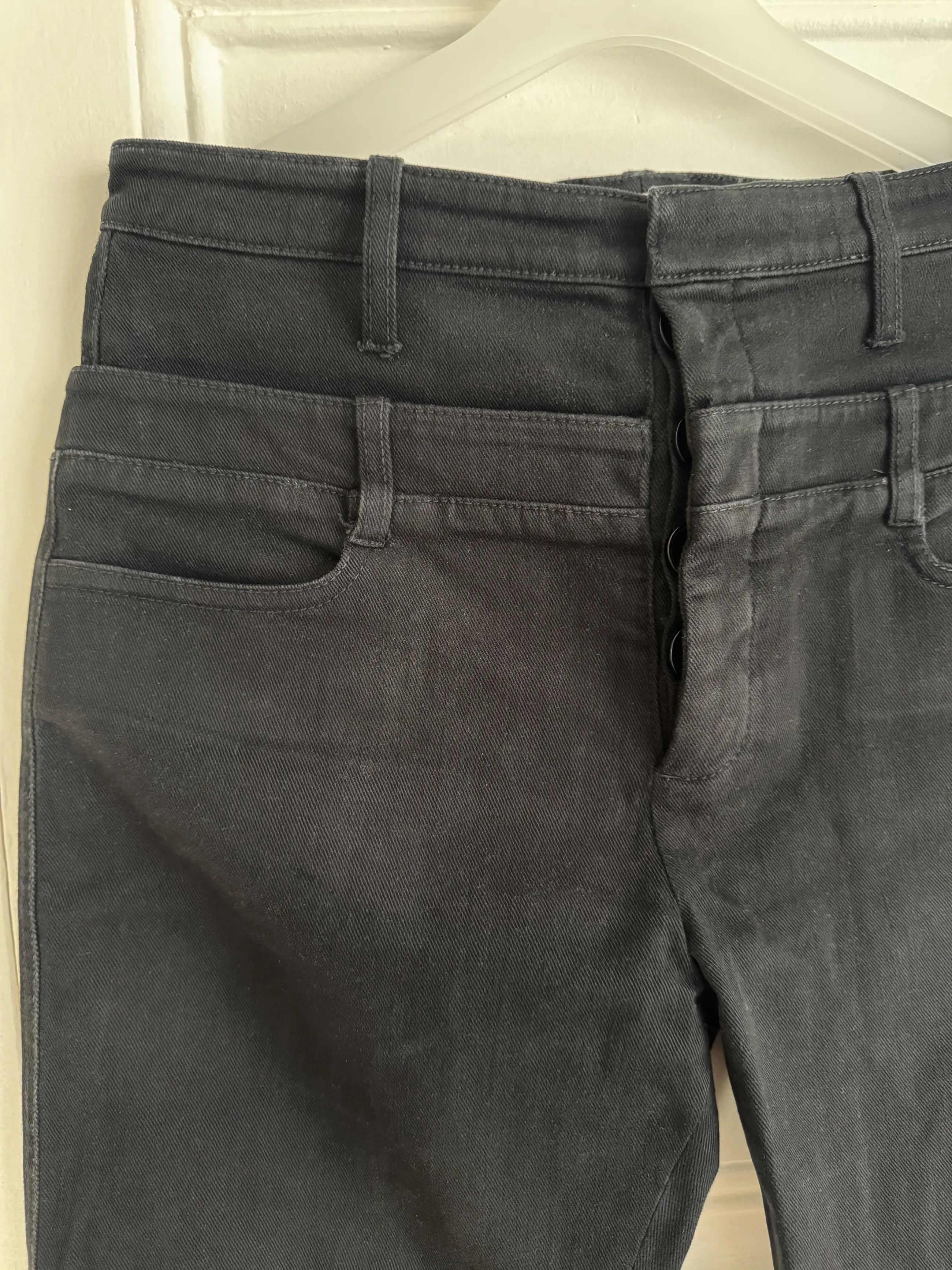 JW Anderson J.W. Anderson Men's Deconstructed Black Jeans Size US 30 / EU 46 - 4 Thumbnail