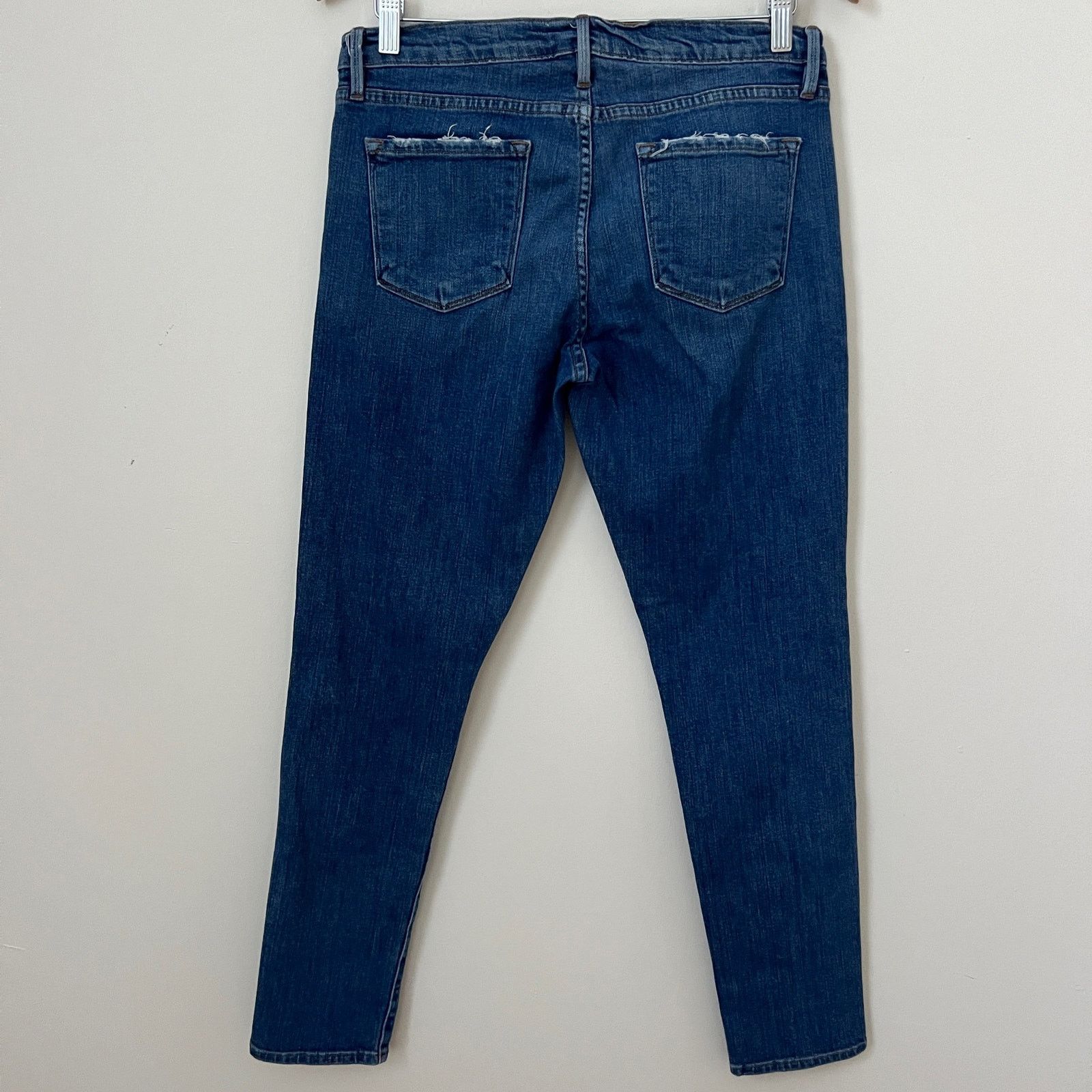 Frame FRAME Denim LE GARCON Skinny Jeans Size 27 Size 27" / US 4 / IT 40 - 4 Thumbnail