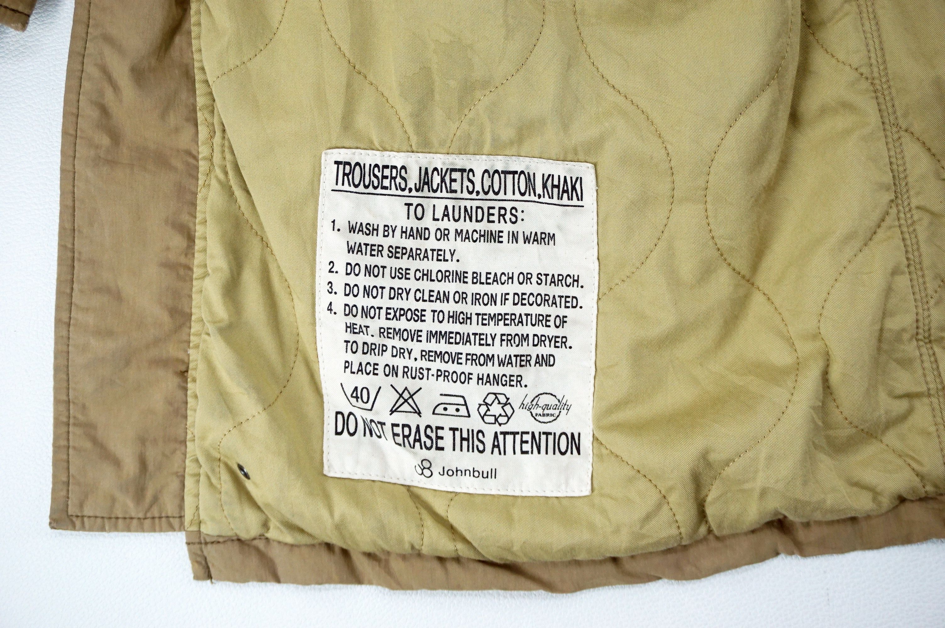 Japanese Brand John Bull Tactical Field Jacket Distressed Army Hooded Coat Size S / US 4 / IT 40 - 8 Thumbnail