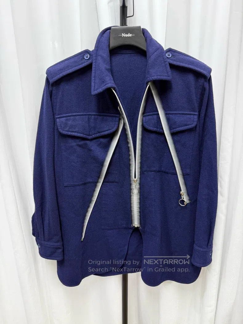 Yohji Yamamoto YOHJI YAMAMOTO Gradient Zipper Jacket Size US M / EU 48-50 / 2 - 5 Thumbnail