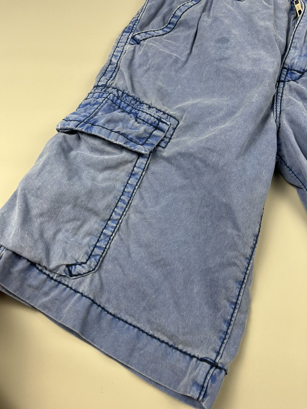 Japanese Brand × True Religion Vintage TRUE RELIGION Faded Distressed Cargo Y2K Shorts Size US 34 / EU 50 - 10 Thumbnail