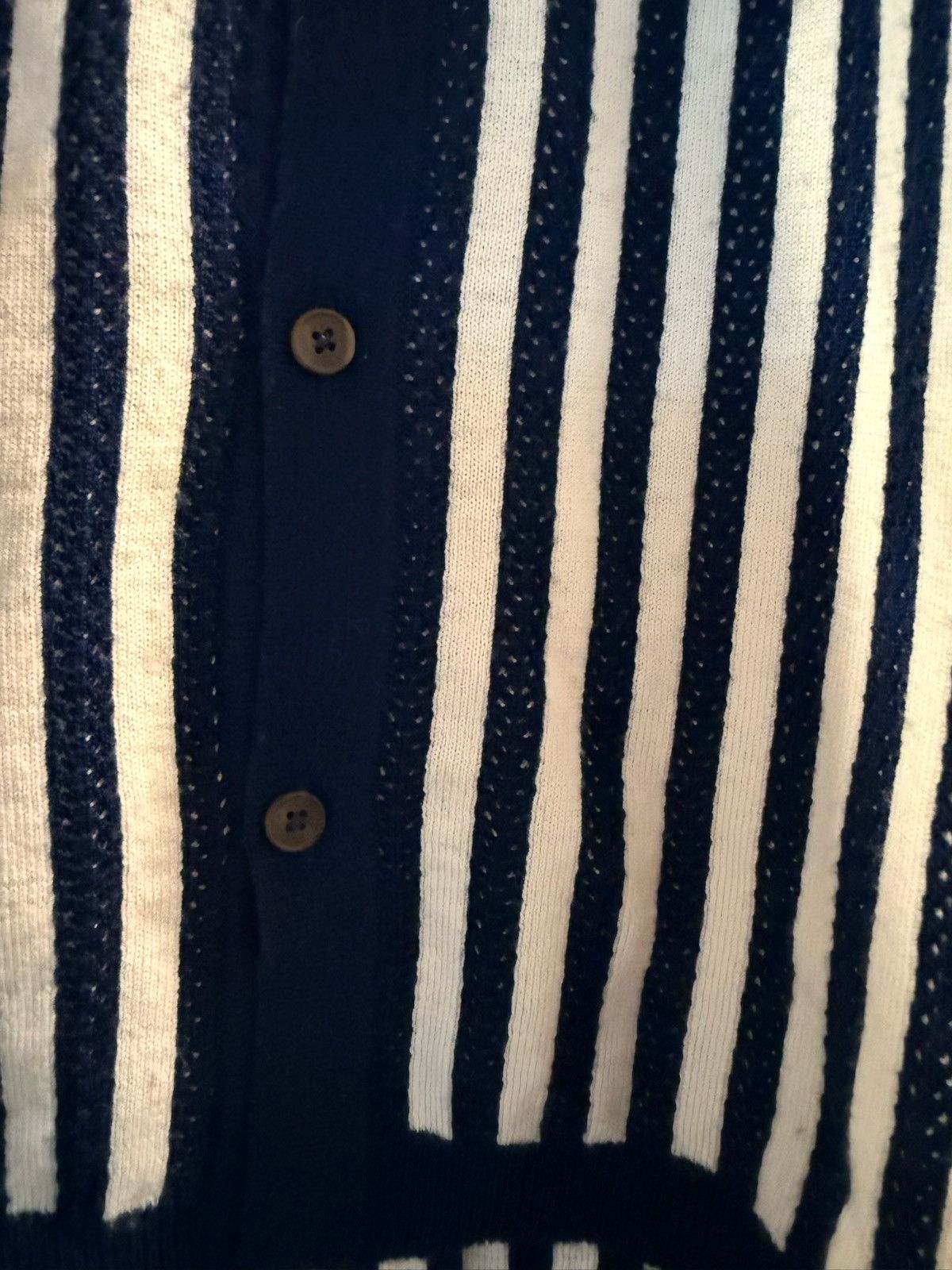 King & Tuckfield King & Tuckfield Stripe Camp Collar Size US XXL / EU 58 / 5 - 4 Thumbnail