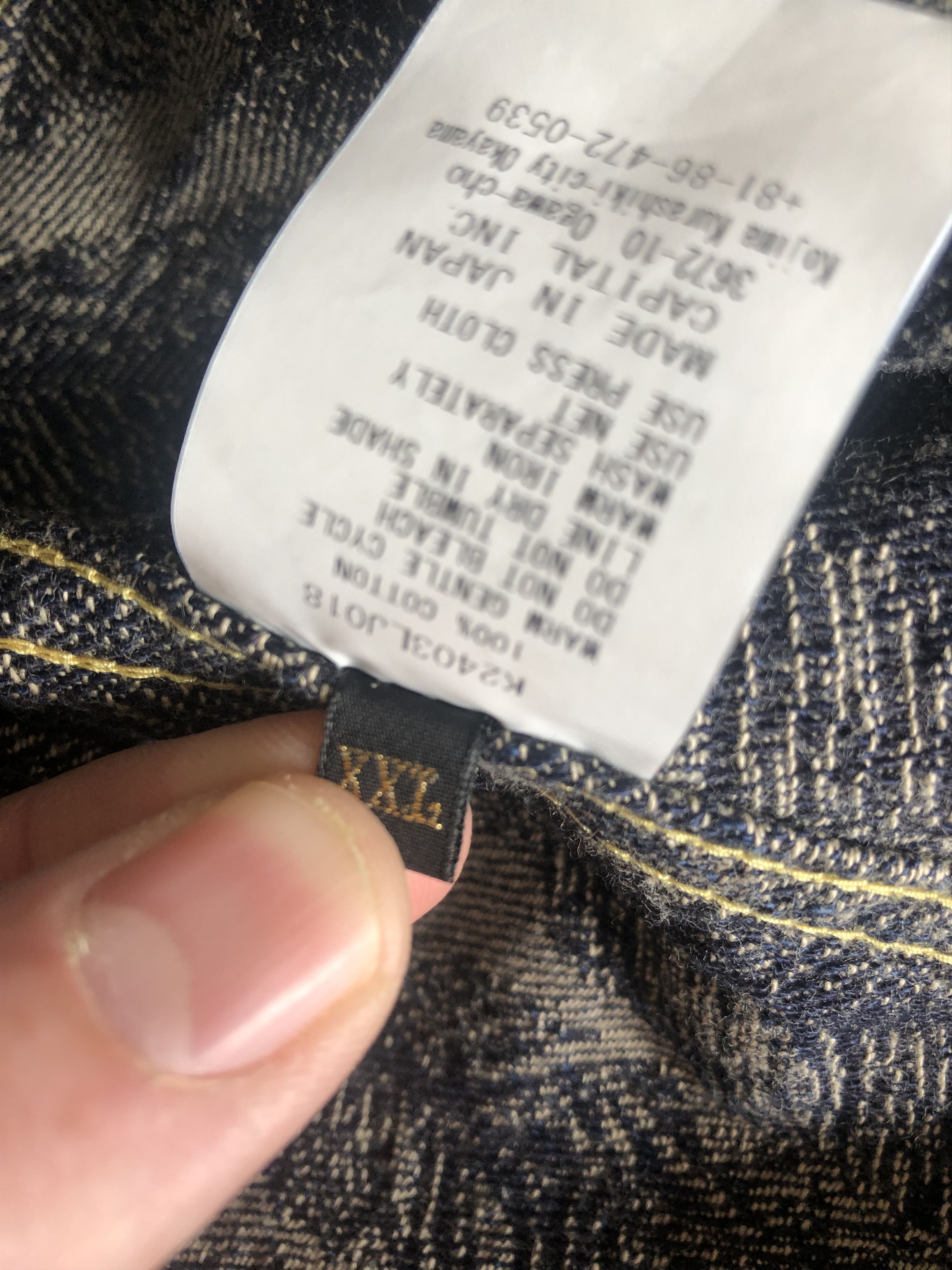 Kapital Kapital Magpie 3rd Jacket Size US XXL / EU 58 / 5 - 6 Thumbnail