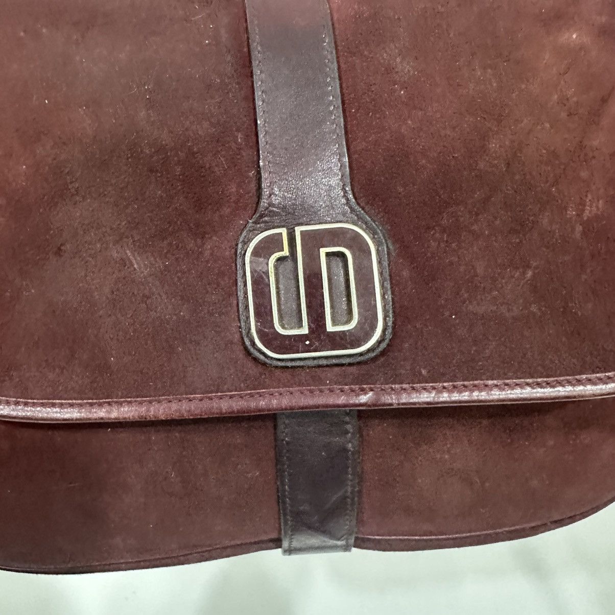 Christian Dior Monsieur ‼️YES‼️ VINTAGE CHRISTIAN DIOR CD SUEDE LEATHER CROSSBODY BAG Size ONE SIZE - 6 Thumbnail