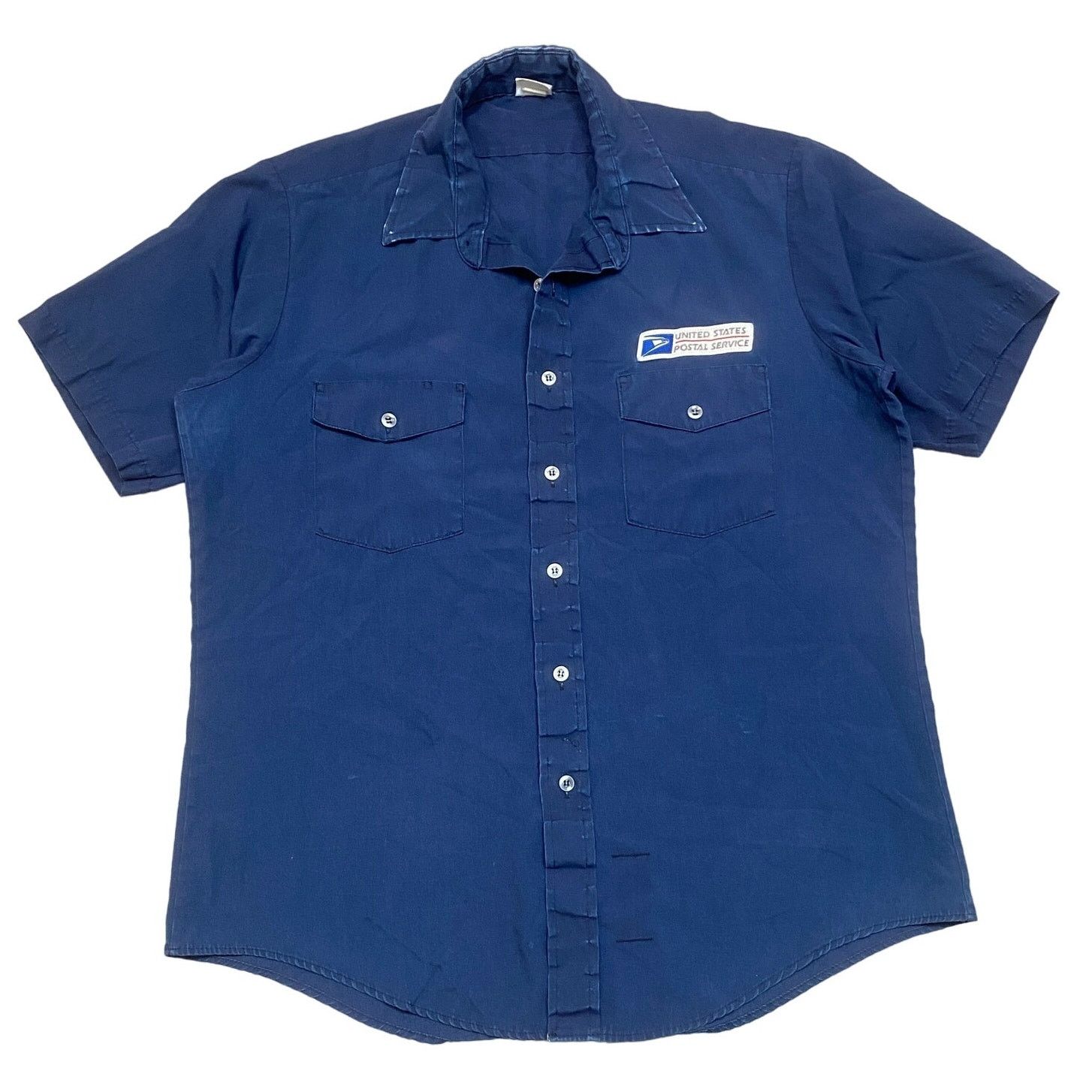 Anti Social Social Club Vintage USPS Mailman Uniform Button Up Shirt Men's XL Size US XL / EU 56 / 4 - 1 Thumbnail