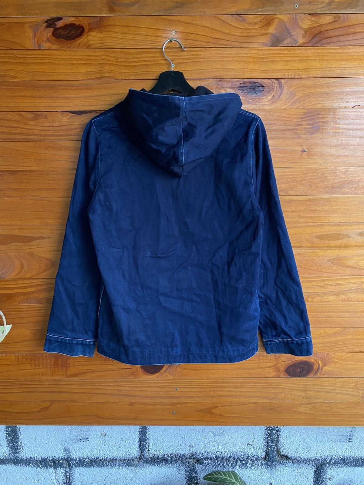 A.P.C. A.P.C. Indigo Hooded Zip Jacket | Rue de Fleurus Paris Size US S / EU 44-46 / 1 - 15 Thumbnail