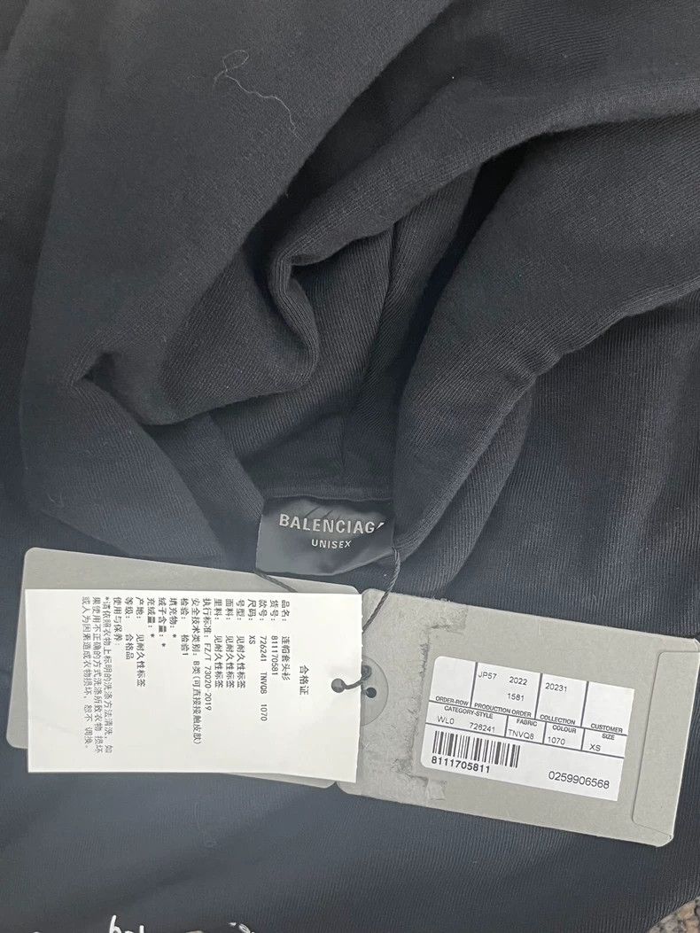 Balenciaga Balenciaga Monogram logo printed long-sleeve sweatshirt Size US XS / EU 42 / 0 - 5 Thumbnail