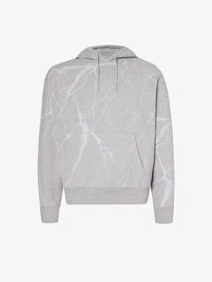 Givenchy o1srvl11e0125 Boxy Fit Cotton Jersey Hoodie in Grey Size US L / EU 52-54 / 3 - 1 Thumbnail