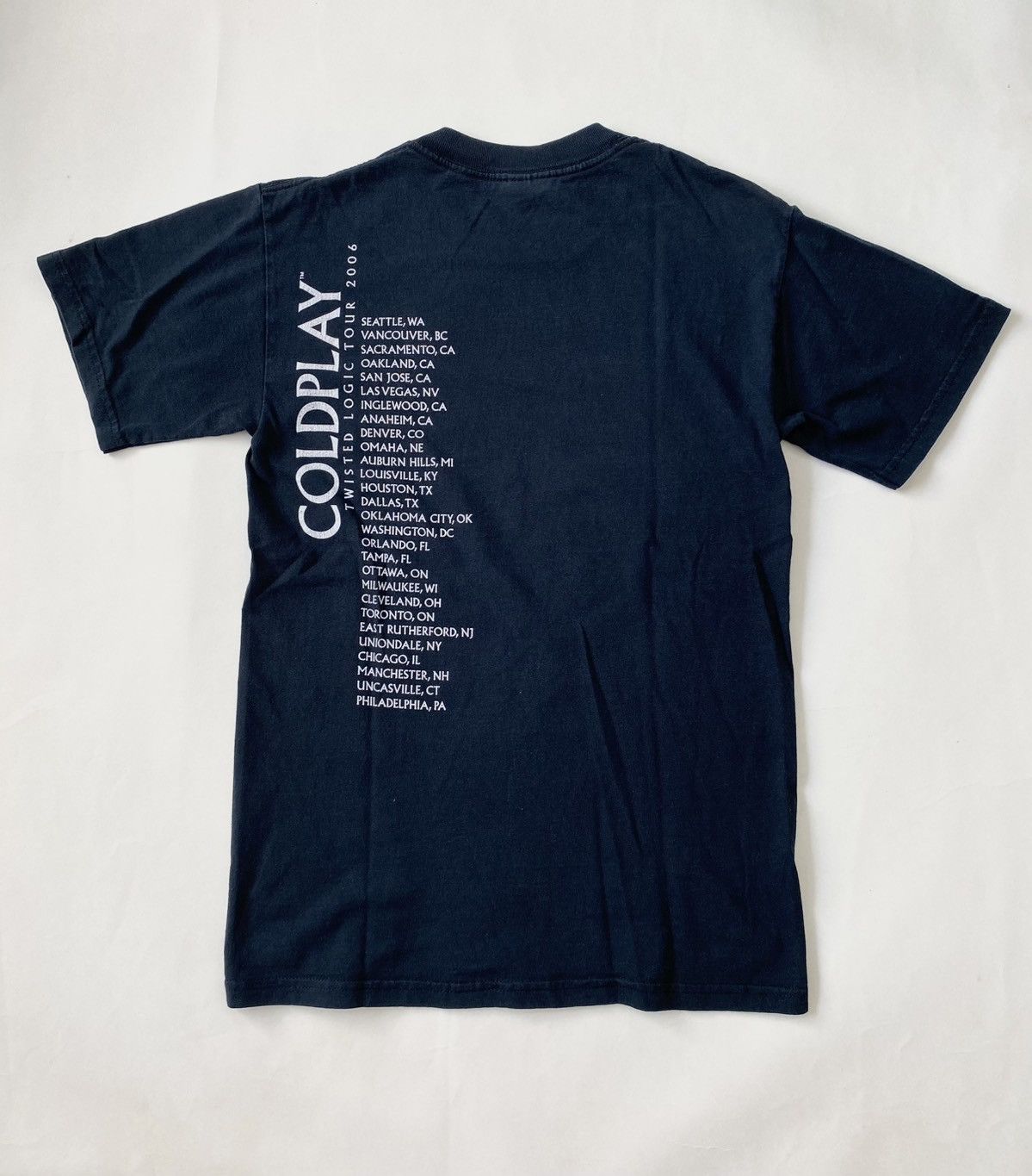 Band Tees RARE Vintage Y2K Coldplay Tour Promo Tee Size US S / EU 44-46 / 1 - 4 Thumbnail