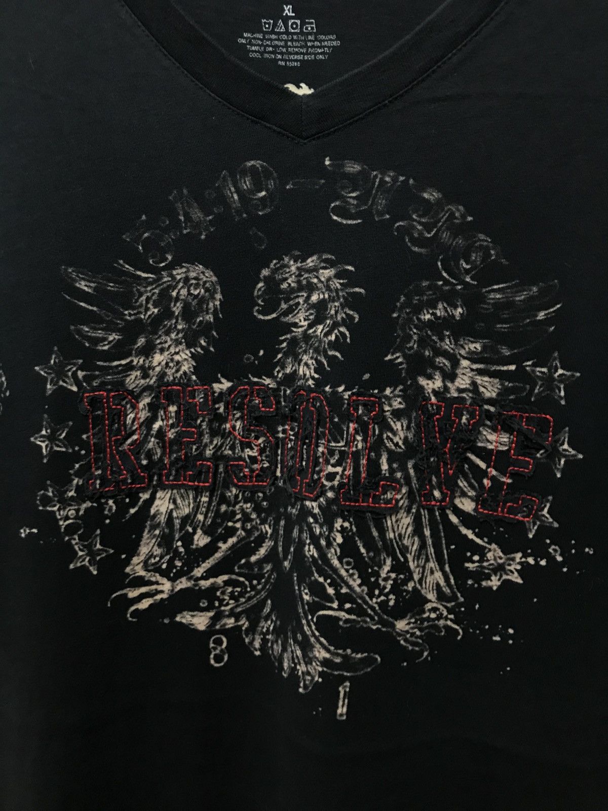 Express Express Affliction Eagle Y2K Graphic Tee Size US XL / EU 56 / 4 - 3 Thumbnail