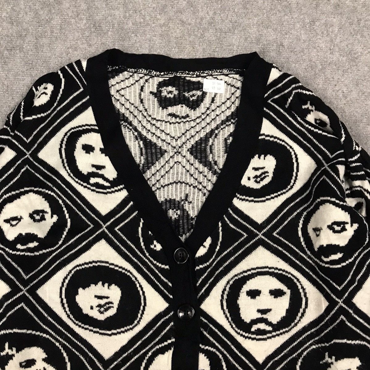 Aran Isles Knitwear × Japanese Brand JAPANERS KNITWEAR CARDIGAN Size US M / EU 48-50 / 2 - 2 Thumbnail
