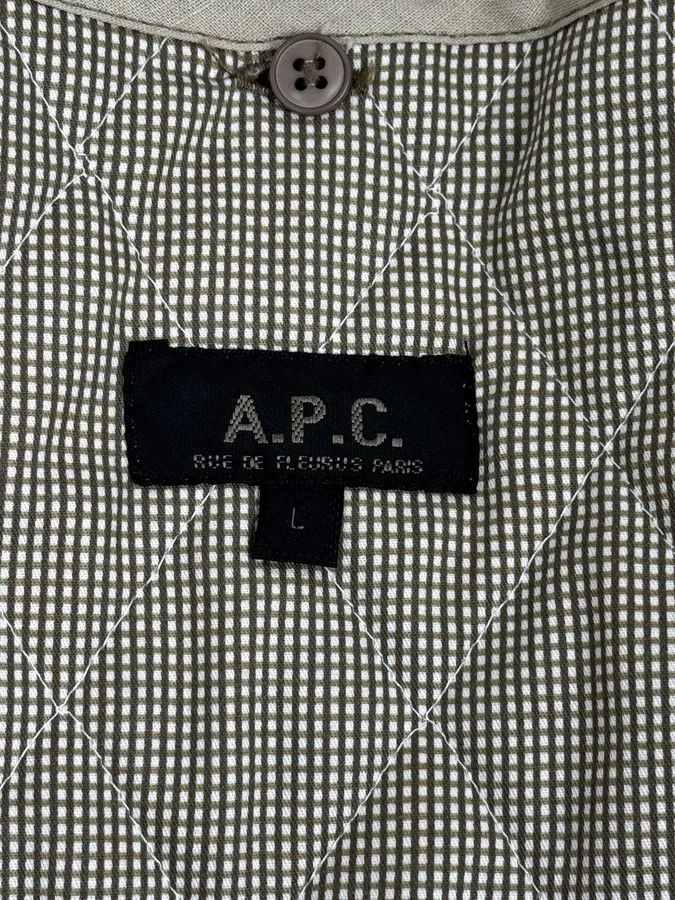 A.P.C. A.P.C. Beige Classy Trench Coat Size US M / EU 48-50 / 2 - 13 Thumbnail