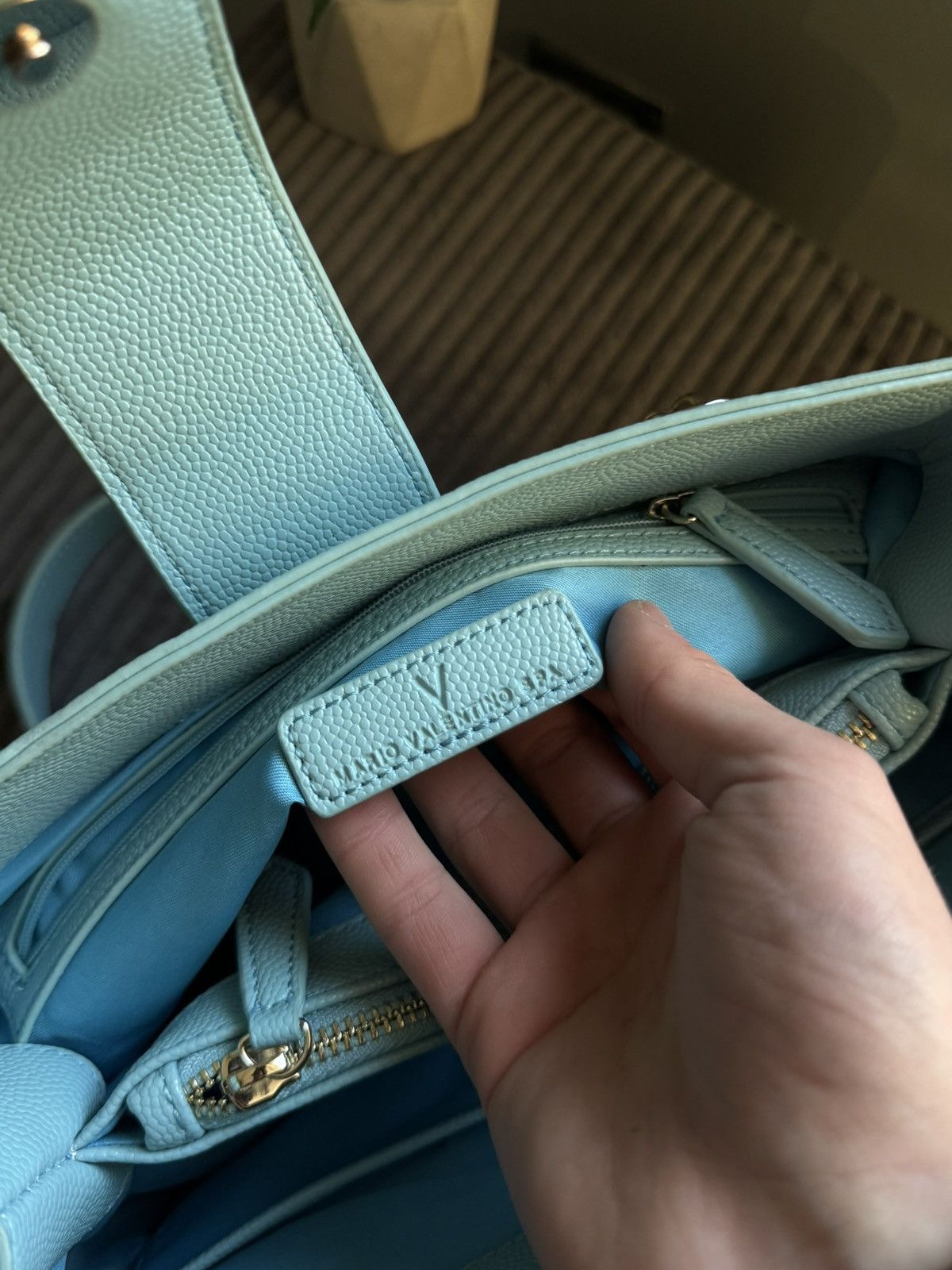 Mario Valentino Mario Valentino Divina Lady Shouder Luxury Bag Size ONE SIZE - 13 Thumbnail