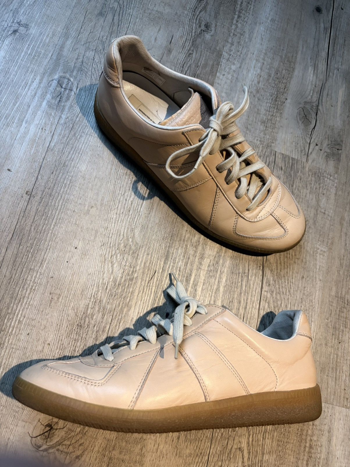 Maison Margiela 😳2000s Maison Margiela Replica GATS apricot Size US 6.5 / EU 39-40 - 1 Thumbnail