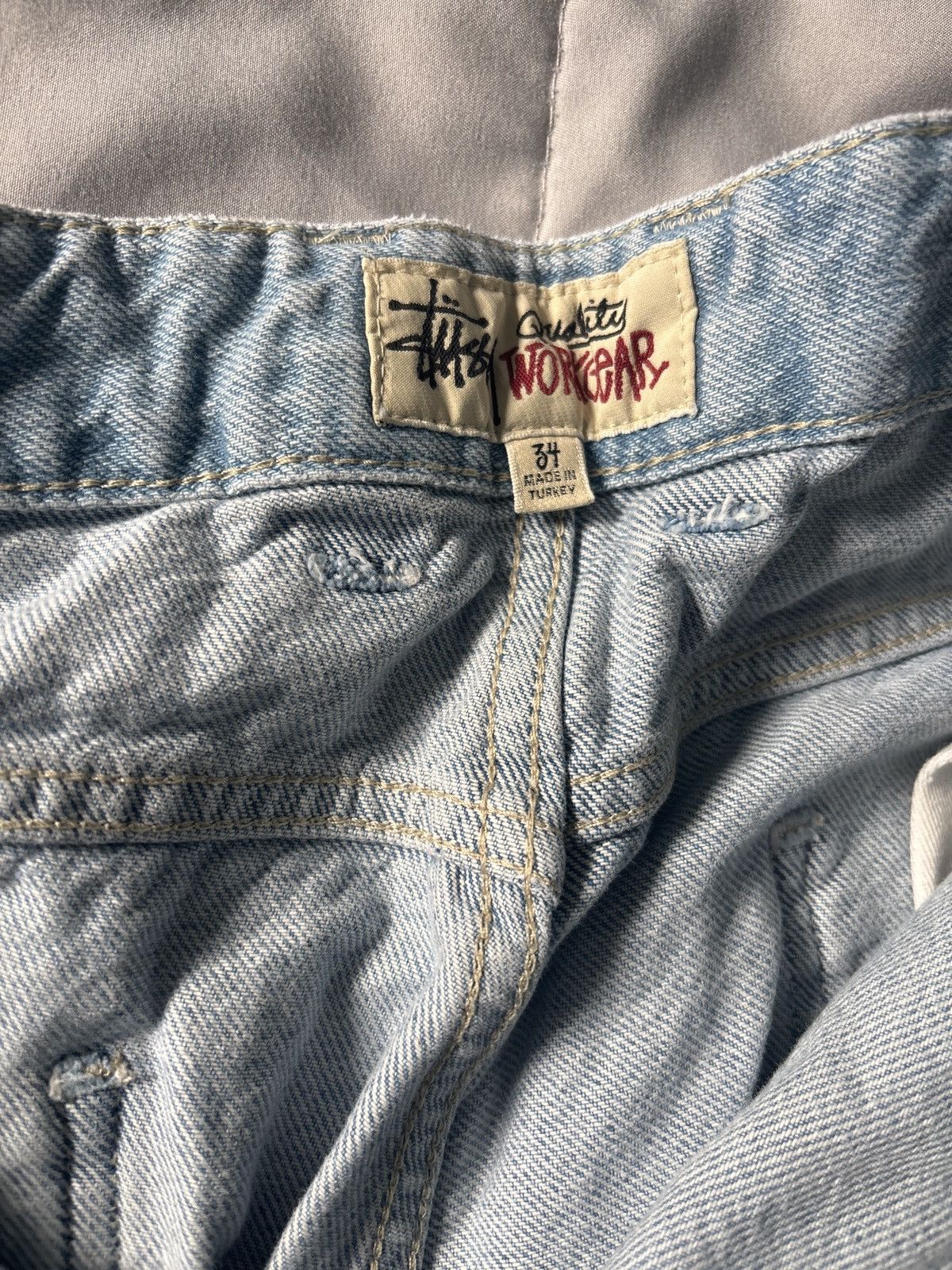 Stussy Stussy Double Knee Workwear Jeans Size US 36 / EU 52 - 3 Thumbnail
