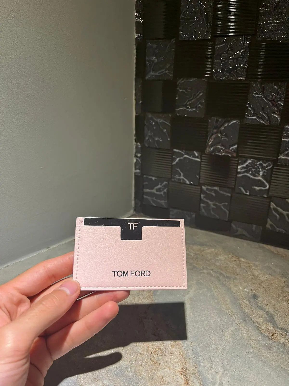 Tom Ford Mirror/Card Holder Wallet in Light Pink Size ONE SIZE - 4 Thumbnail