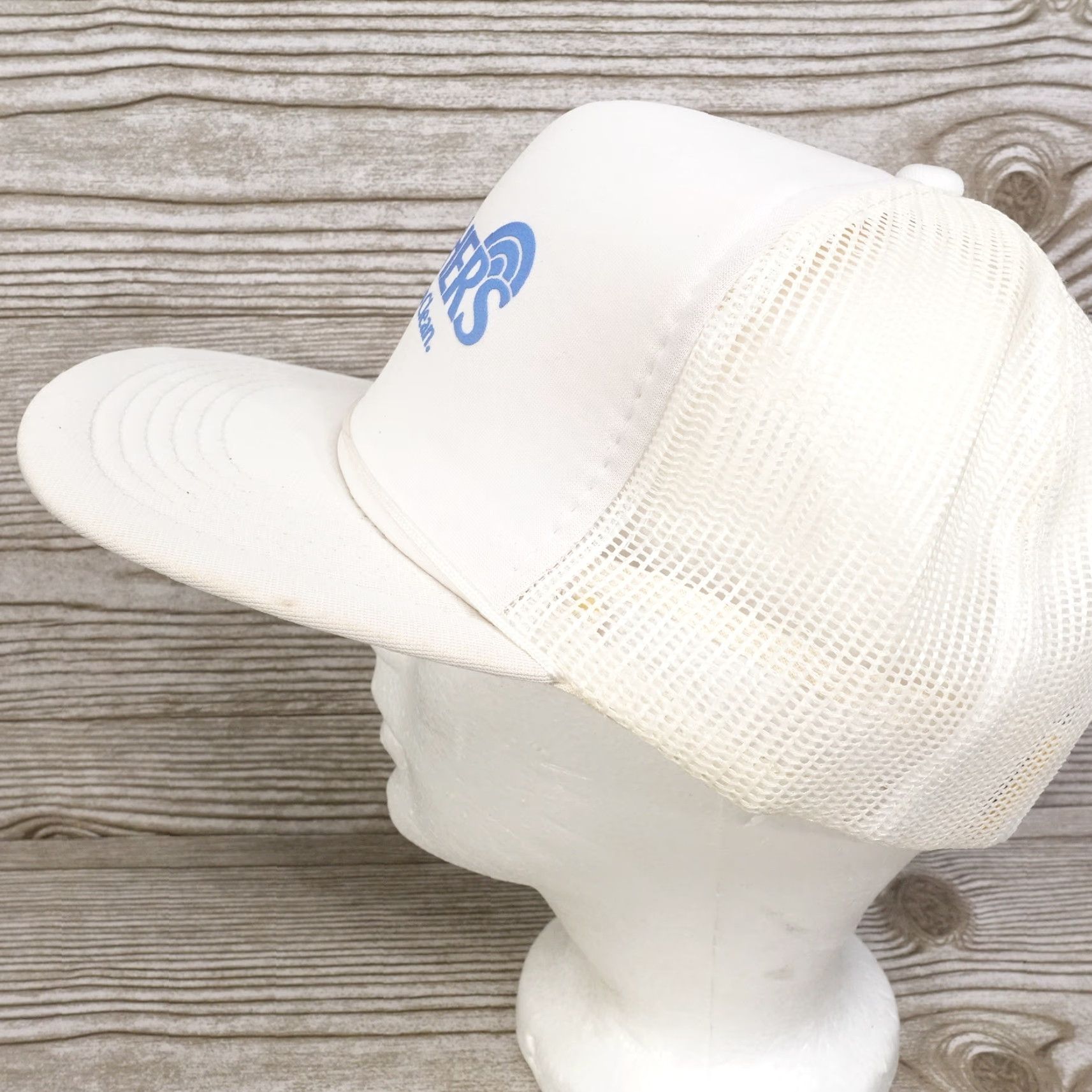 Vintage VINTAGE TWIN CITY FOAM TRUCKER HAT ADJUSTABLE WHITE CASUAL UNISEX Size ONE SIZE - 3 Thumbnail