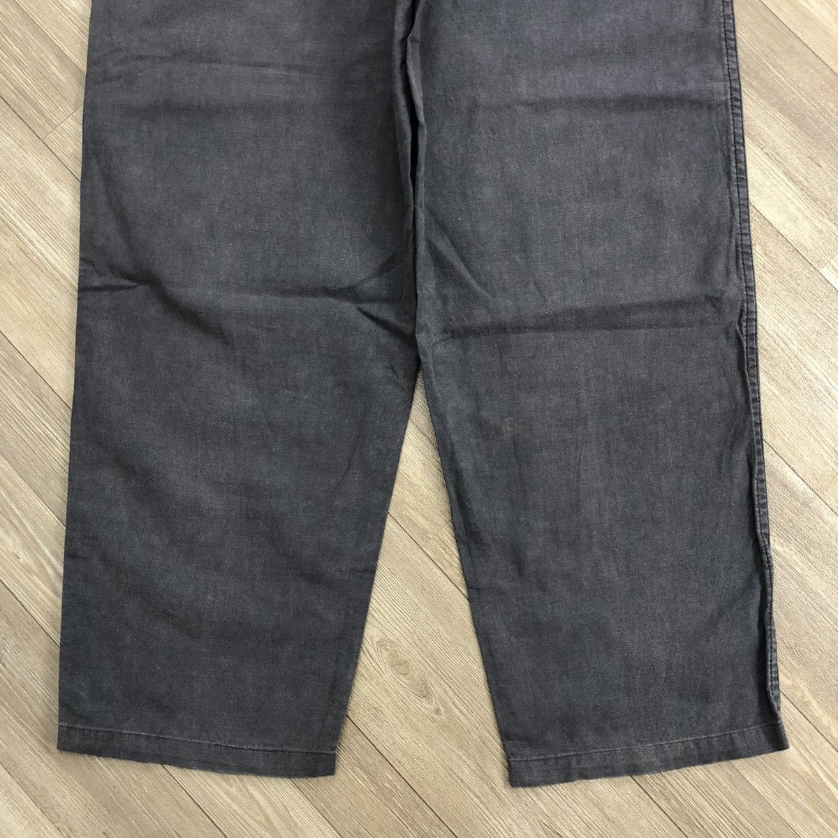Comme des Garcons × Comme des Garcons Homme × Faded Glory 🇯🇵1980s Comme des Garcons Homme CDG Faded Trousers Work Pants Size US 26 / EU 42 - 15 Thumbnail