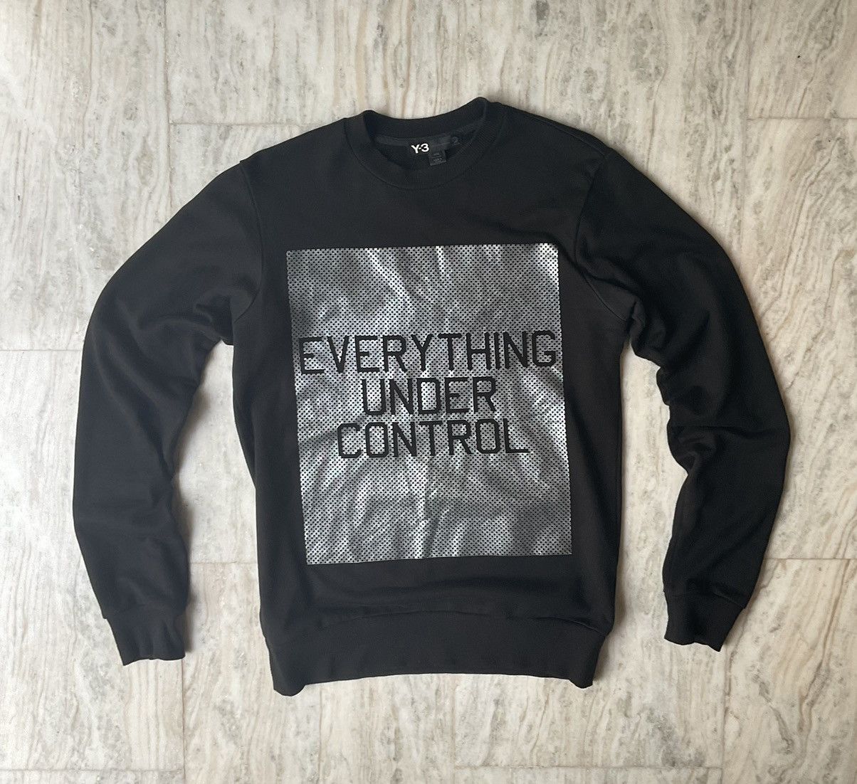 Y-3 × Yohji Yamamoto SS15 Y-3 “Everything Under Control” Sweatshirt Size US M / EU 48-50 / 2 - 1 Thumbnail