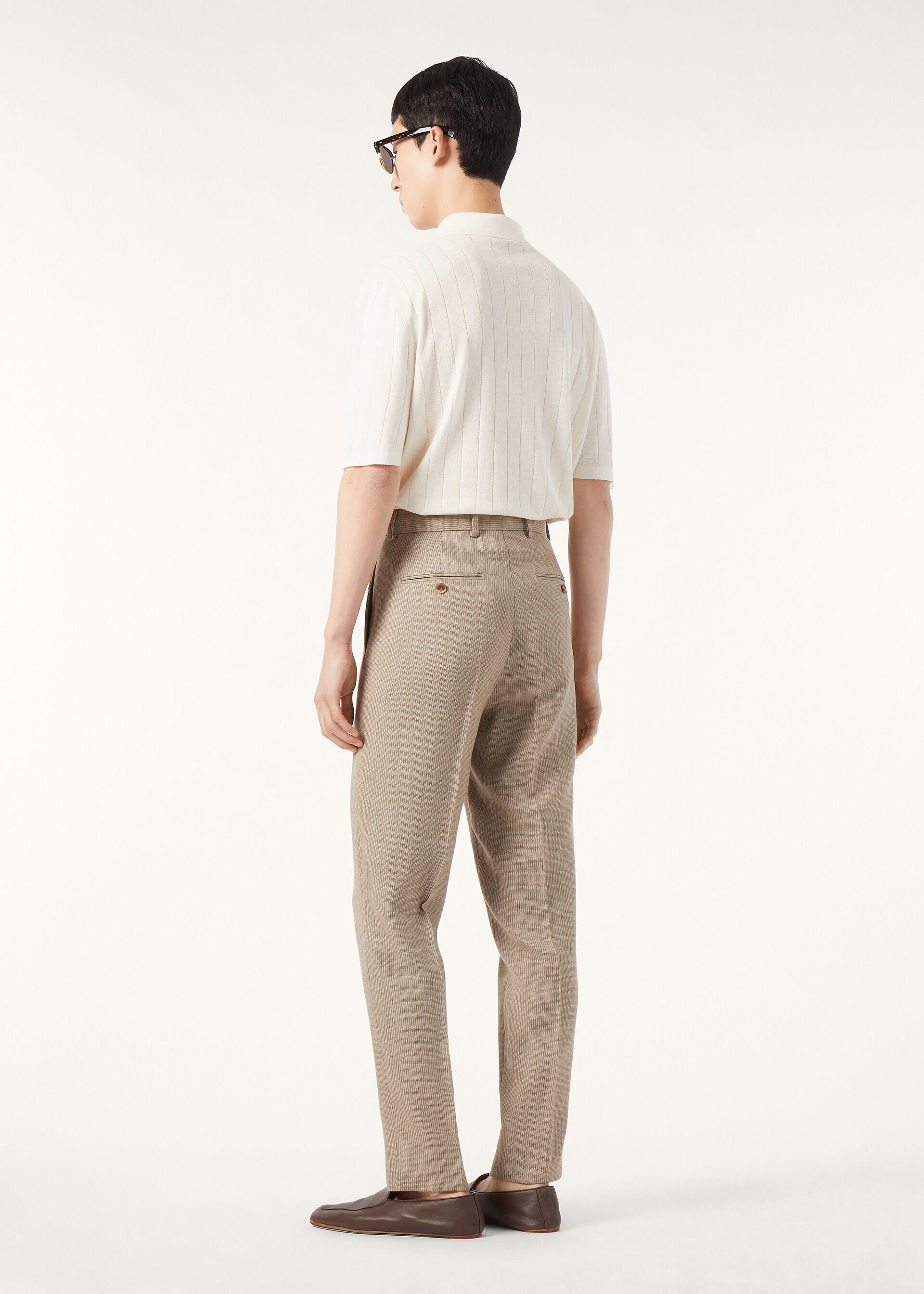 Loro Piana os11x0226 FAQ4555 Tamarind Polo Shirt in Nougat Size US L / EU 52-54 / 3 - 4 Thumbnail
