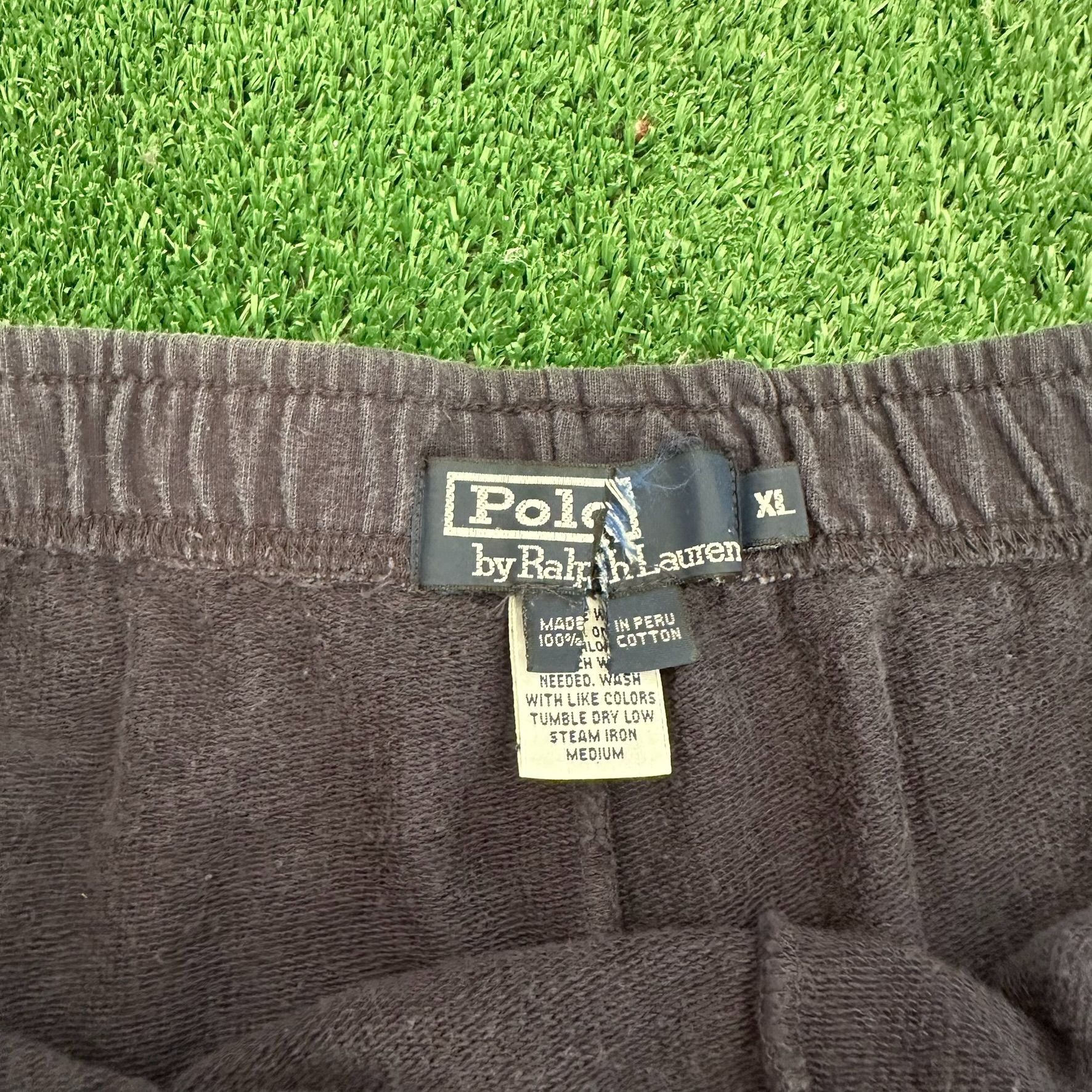 Polo Ralph Lauren Vintage Y2K Polo Ralph Lauren Pony Logo Navy Athletic Shorts Size US 36 / EU 52 - 3 Thumbnail