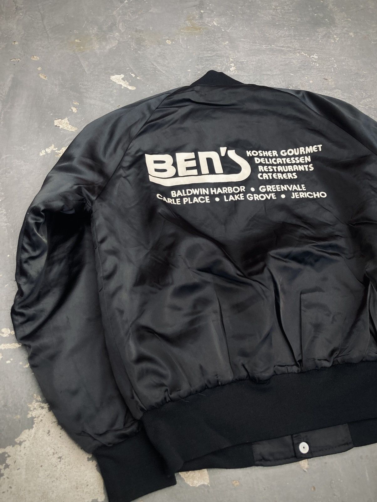 Other Vintage 80s United Sports Apparel Satin Bomber Jacket Size US M / EU 48-50 / 2 - 8 Thumbnail