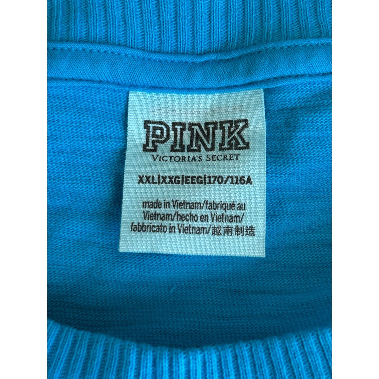 Victoria's Secret Victoria’s Secret PINK | Oversized Lounge Crop Top | XXL Size XXL / US 16-18 / IT 52-54 - 3 Thumbnail