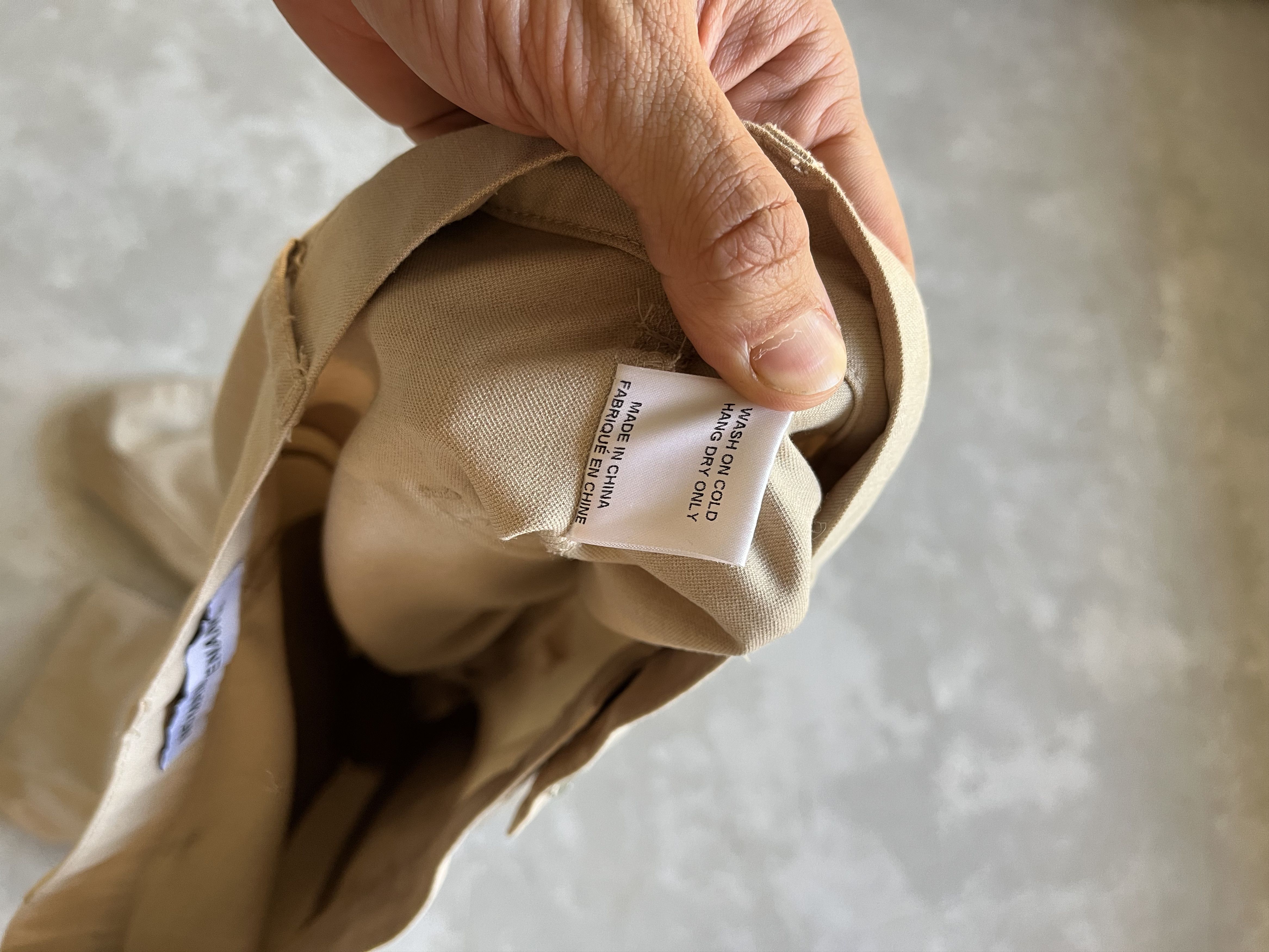 No Maintenance No maintenace cream pant 2023 collection Size US 32 / EU 48 - 8 Thumbnail