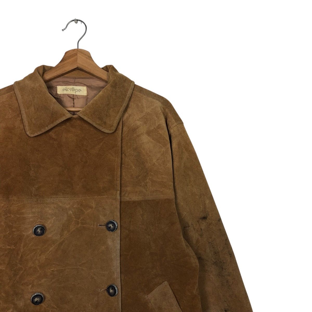 Japanese Brand 📌Vintage Wool Jacket Worker Elcrepe Japan Issey Miyake Size US M / EU 48-50 / 2 - 7 Thumbnail