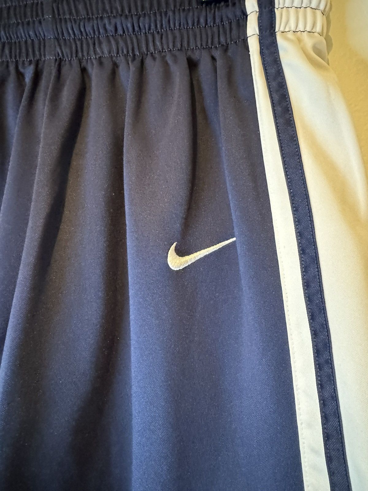 Nike Nike Basketball Shorts Mens Small Blue Athletic Sports Rose Size US 33 - 2 Thumbnail