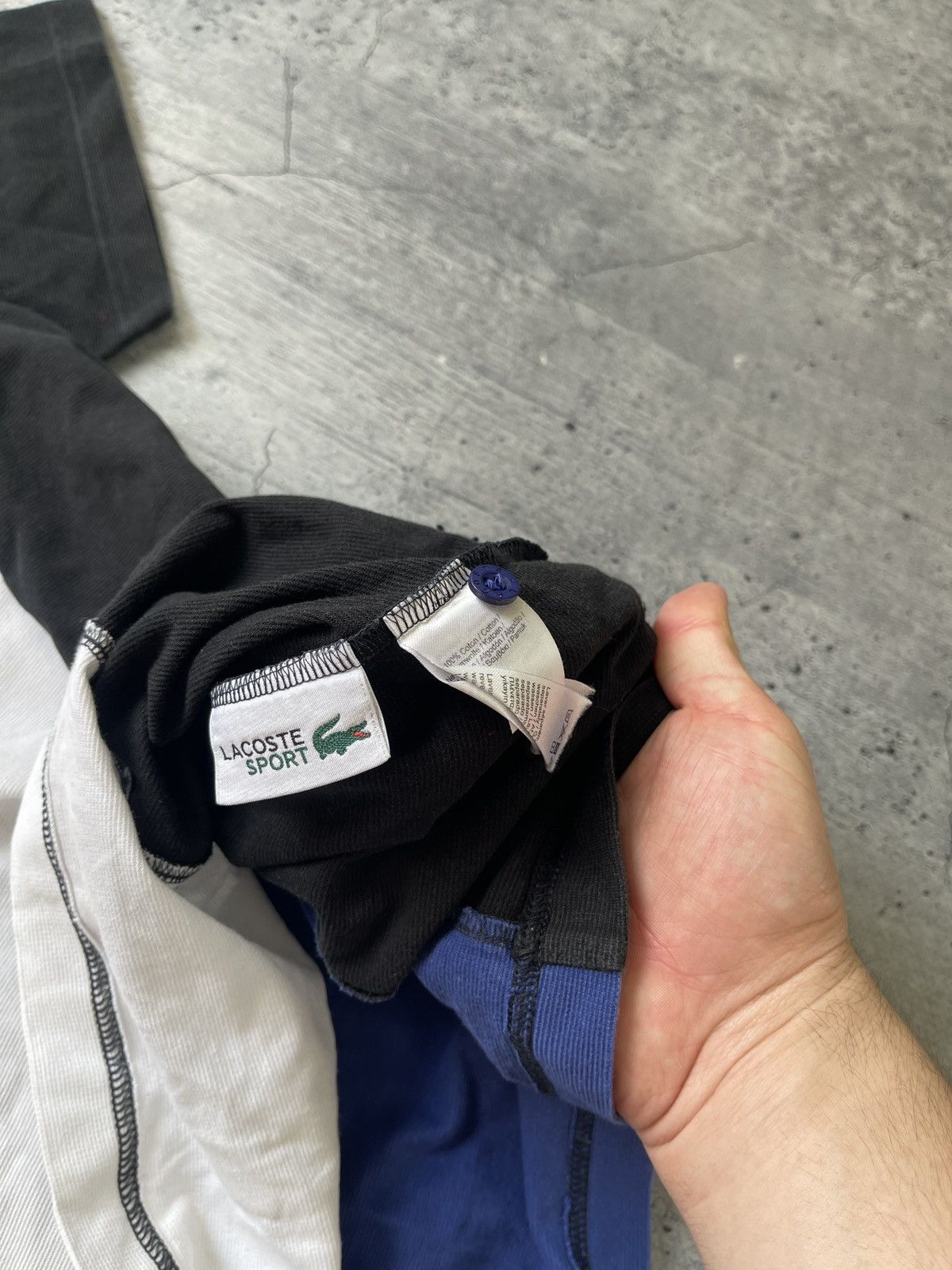 Lacoste × Vintage 🇫🇷 Vintage Lacoste polo t-shirt made in France retro rare Size US L / EU 52-54 / 3 - 6 Thumbnail