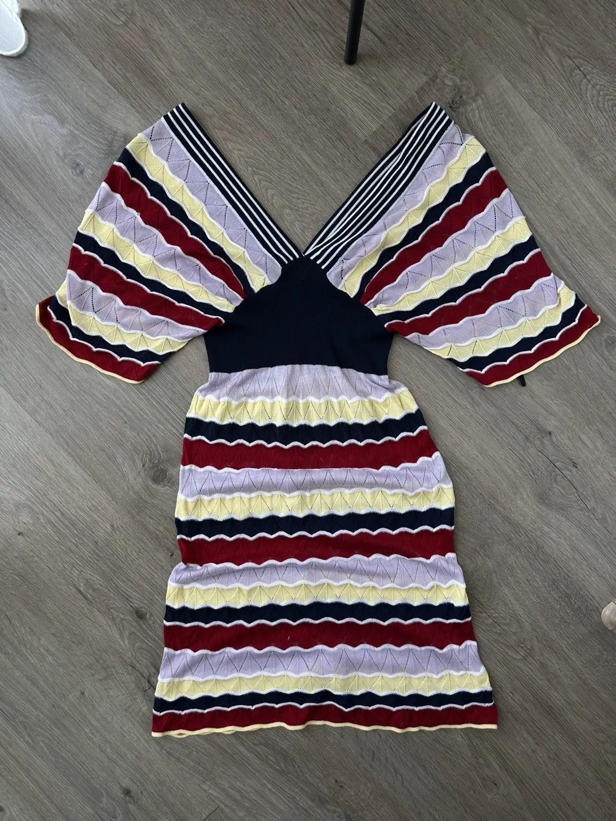 Missoni Vintage Missoni Zigzag women Multicolour Dress Size S / US 4 / IT 40 - 2 Thumbnail