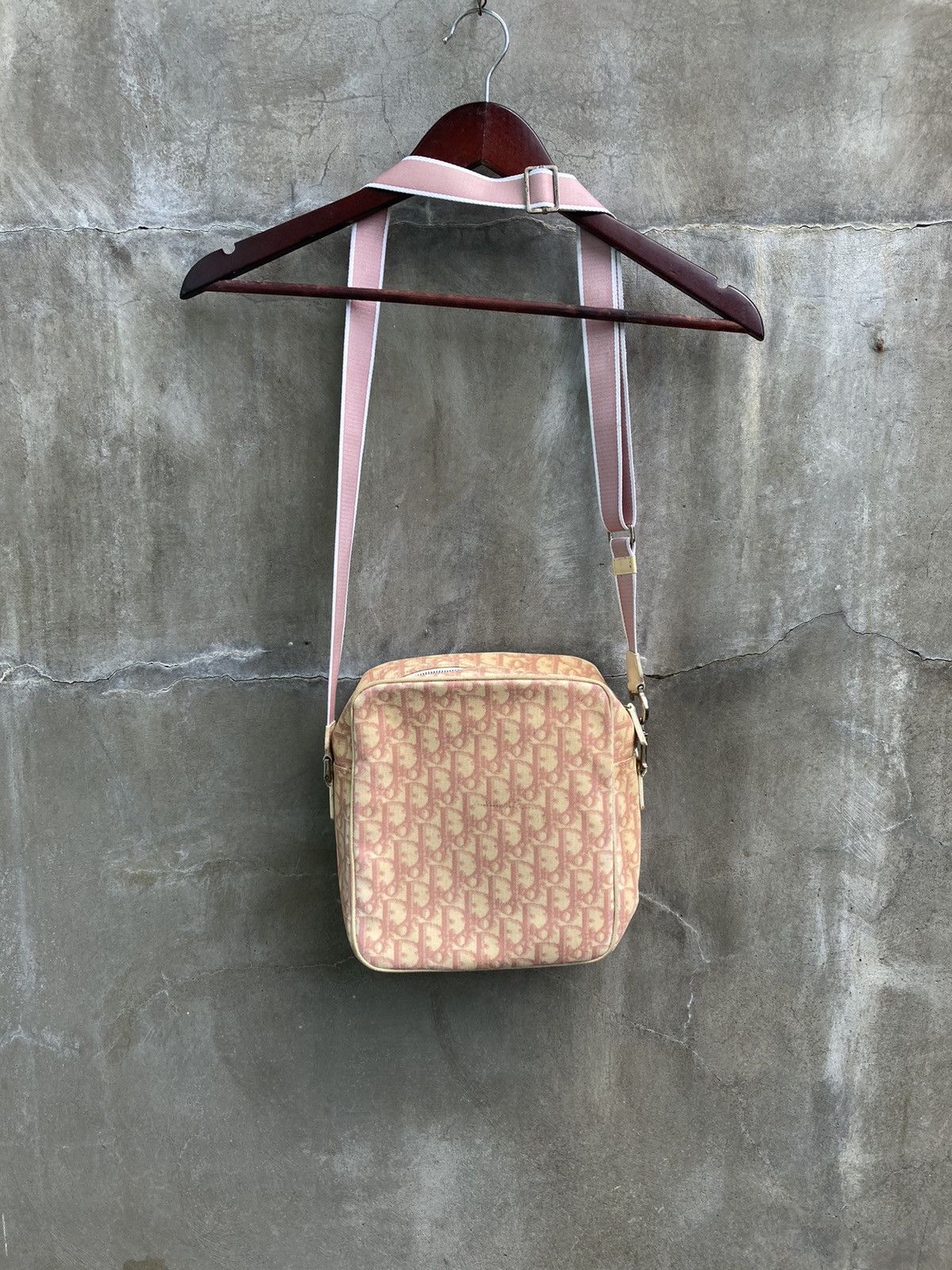 Dior Monogram Trotter No. 2 Canvas Crossbody Bag Size ONE SIZE - 7 Thumbnail