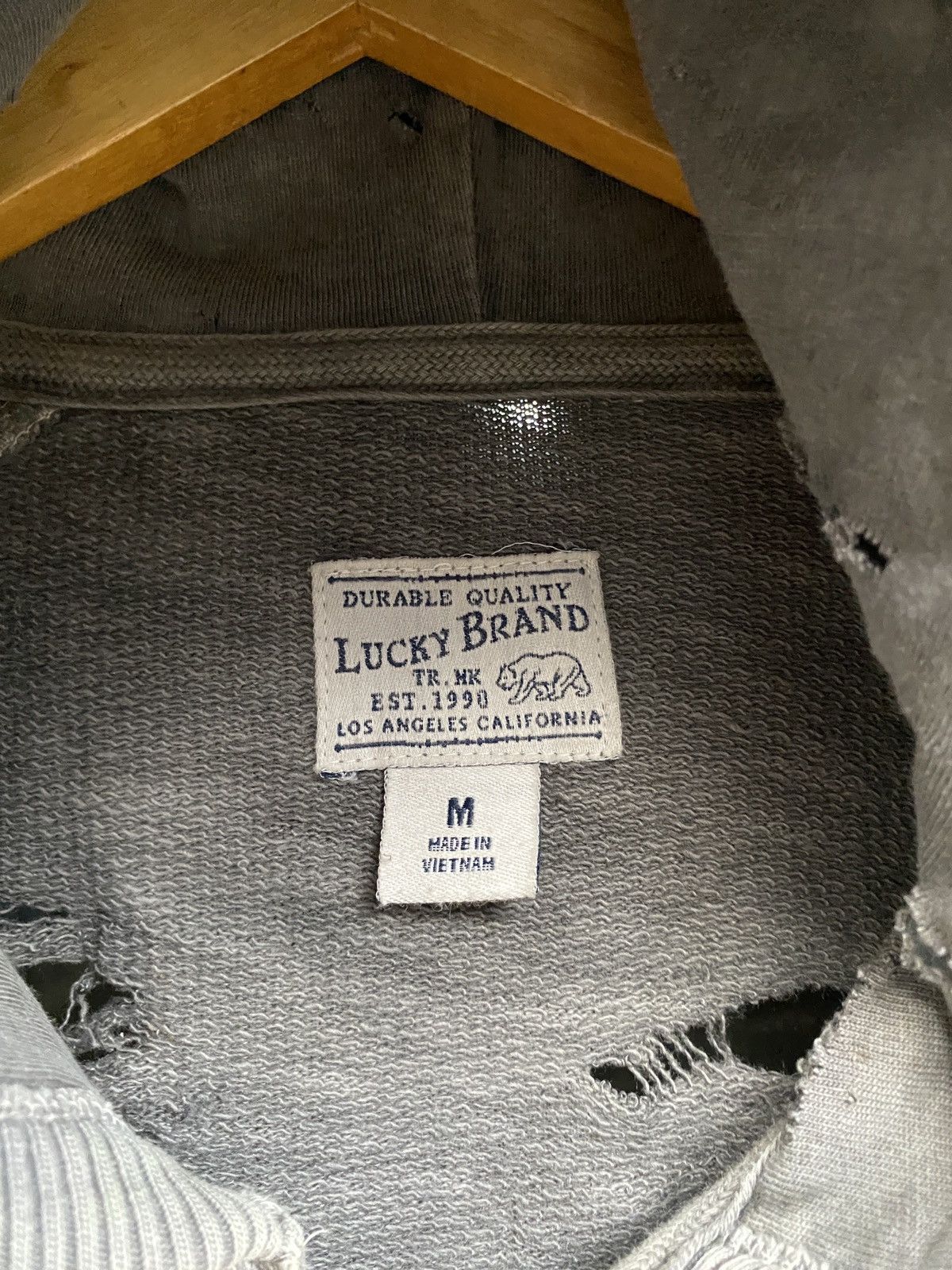 If Six Was Nine Lucky Brand Distressed Grunge Punk ERD Paly Hollywood style Size US M / EU 48-50 / 2 - 6 Thumbnail