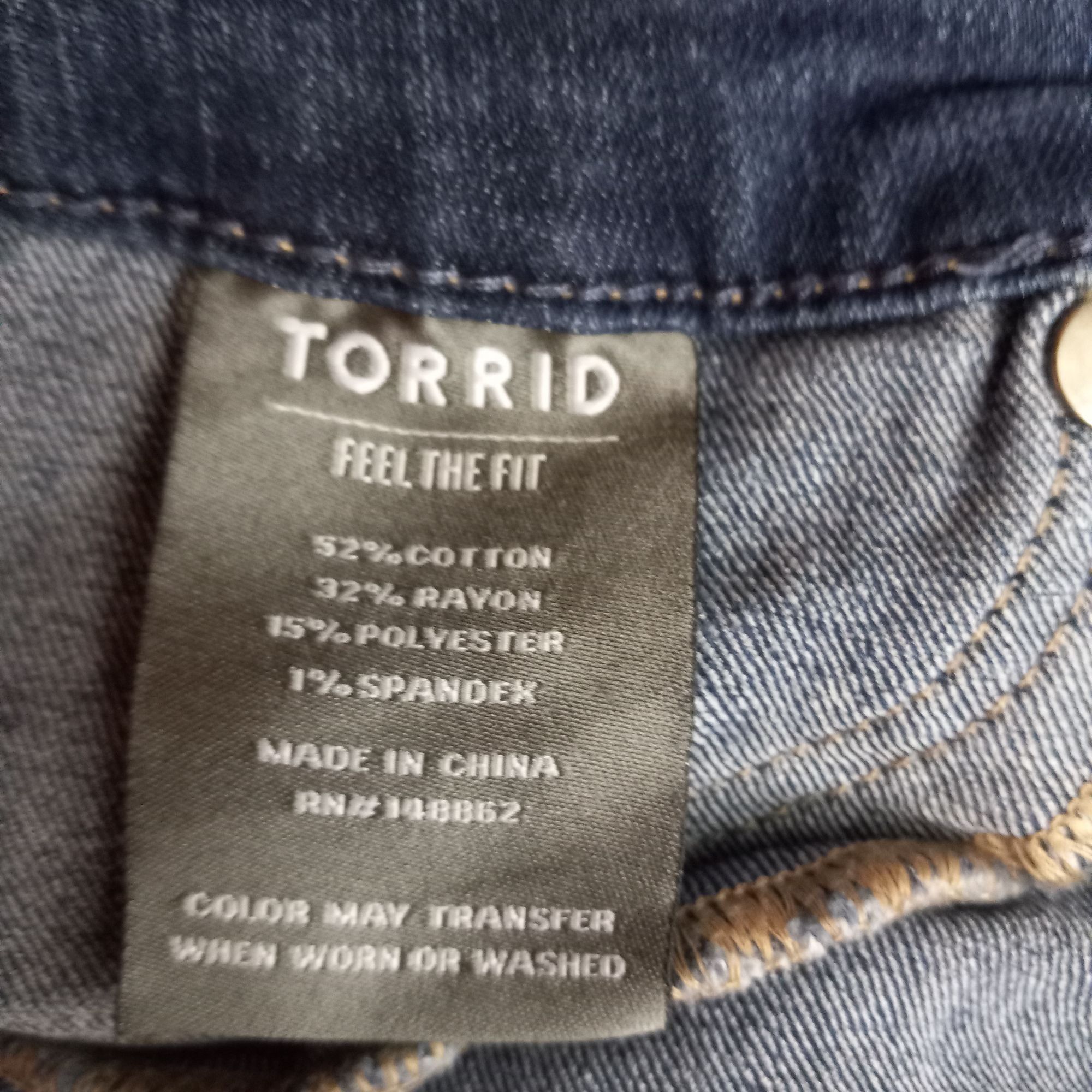Torrid Torrid Size 22R Jegging Super Stretch Denim Women Blue Skinn Size 42" / US 20 - 11 Thumbnail