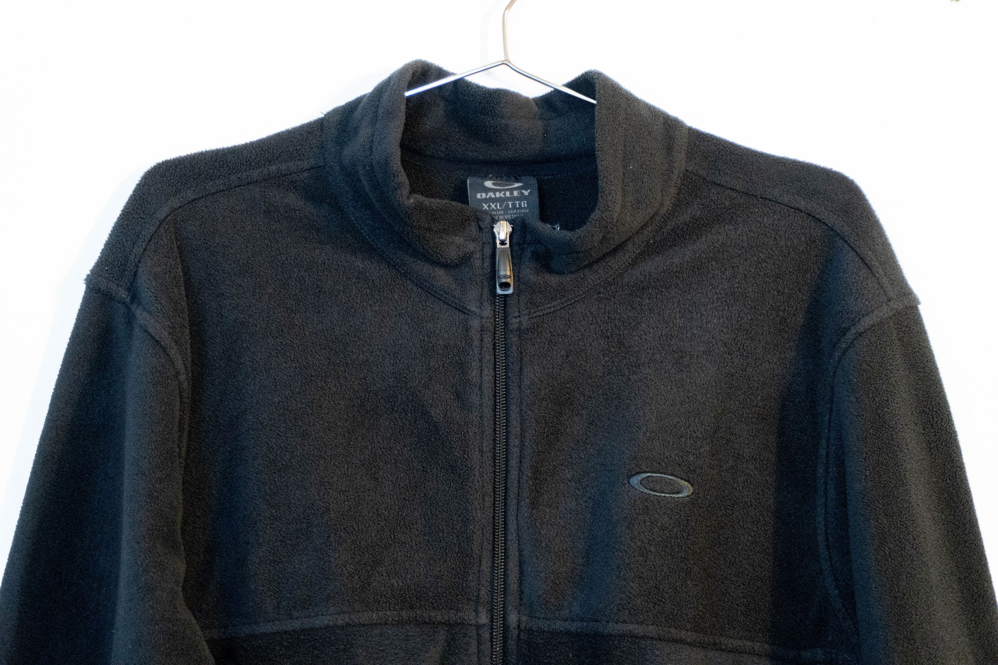 Oakley Vintage Oakley Fleece Zip-Up Size US XXL / EU 58 / 5 - 2 Thumbnail