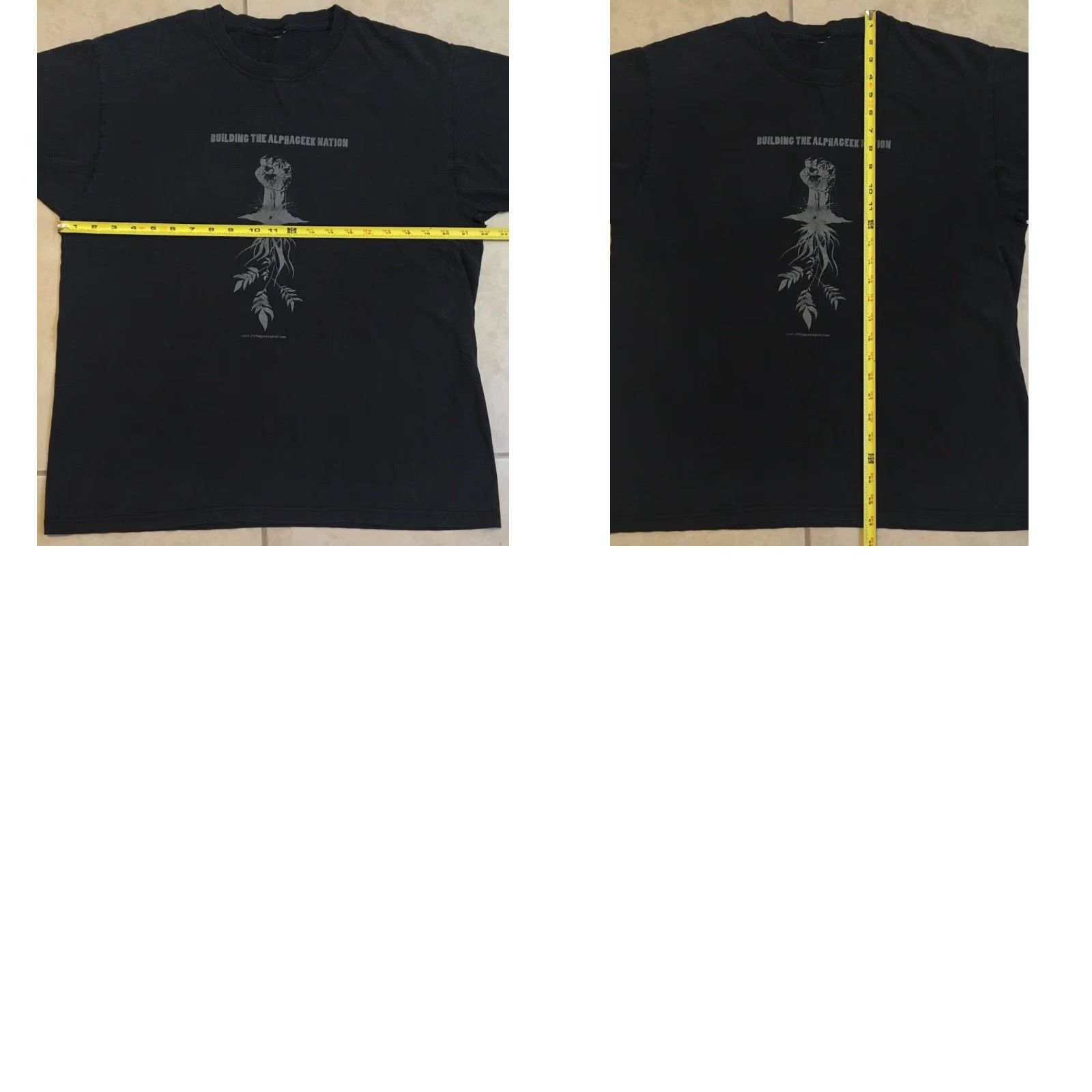Vintage VINTAGE Alpha Geek Nation Shirt M Black Cotton Crew Neck Short Sleeve University of Advancing Technology 80s 90s Grunge Funny Nerd Joke Size US M / EU 48-50 / 2 - 11 Thumbnail
