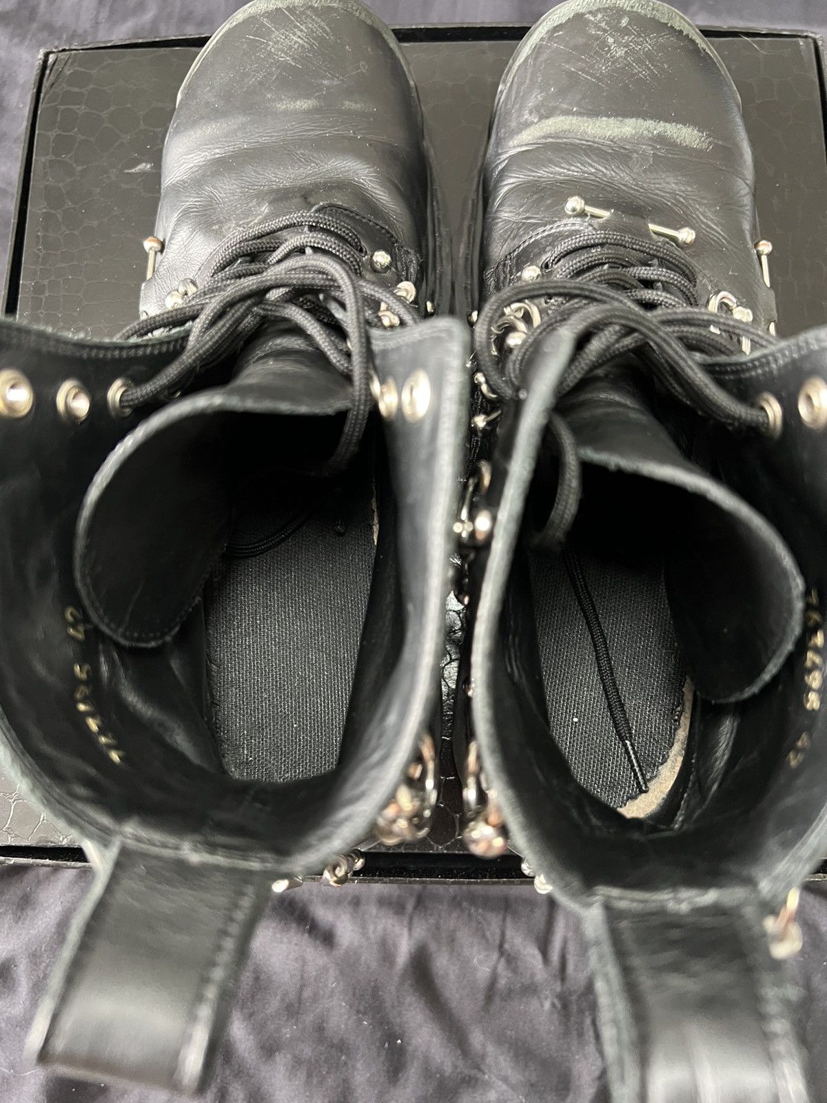Balenciaga Balenciaga Pierced Strike Boots Size US 9.5 / EU 42-43 - 8 Thumbnail