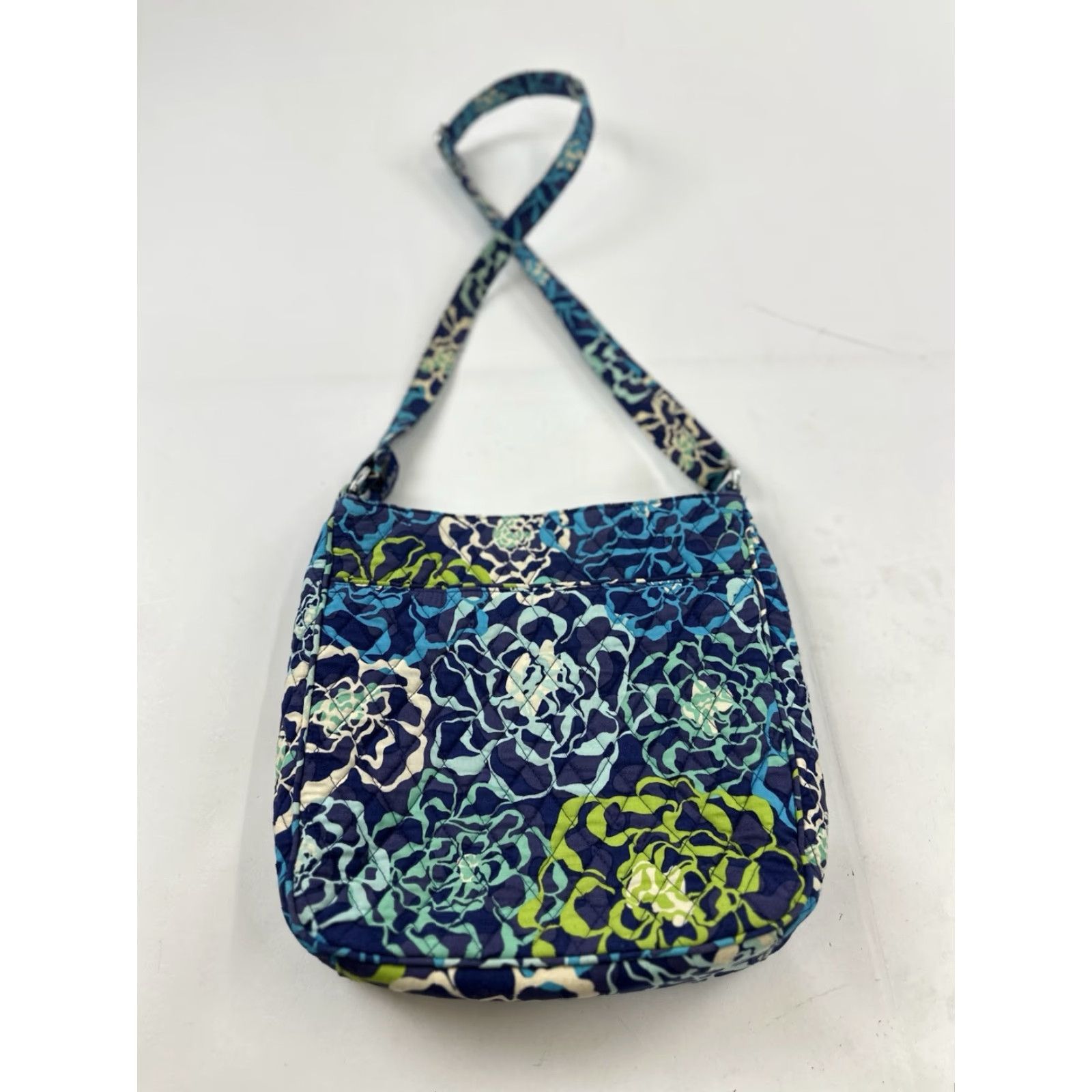 Vera Bradley Vera Bradley Crossbody Bag Katalina Blues Floral Quilted Multicolor Fabric Women's Bag Size ONE SIZE - 2 Thumbnail