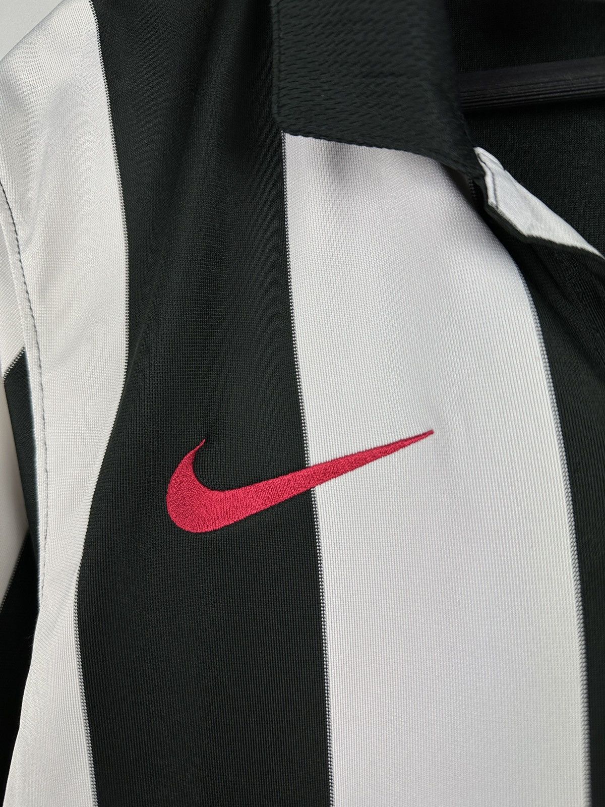 Nike × Vintage Blokecore 🔥 Vintage Nike Stripped Jersey Size US S / EU 44-46 / 1 - 3 Thumbnail