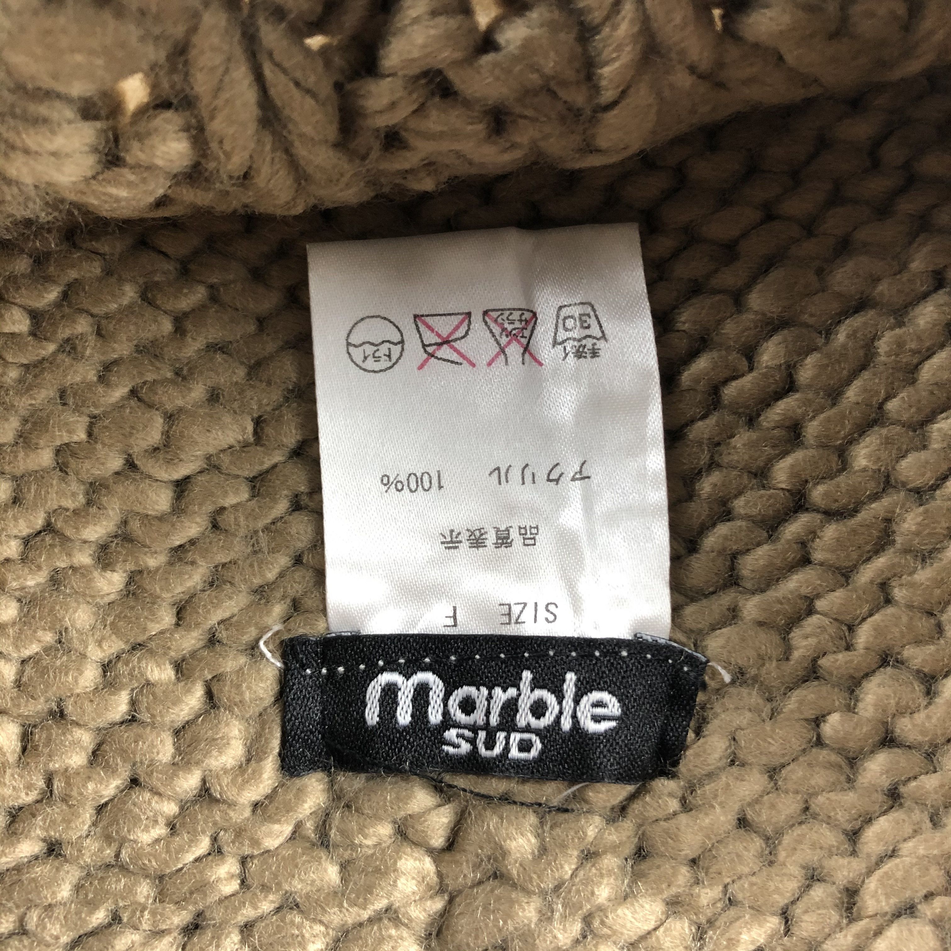 Japanese Brand × Vintage Womens Marble Sud Knit Beanie Snow Hat Snow Cap -D373 Size ONE SIZE - 5 Thumbnail