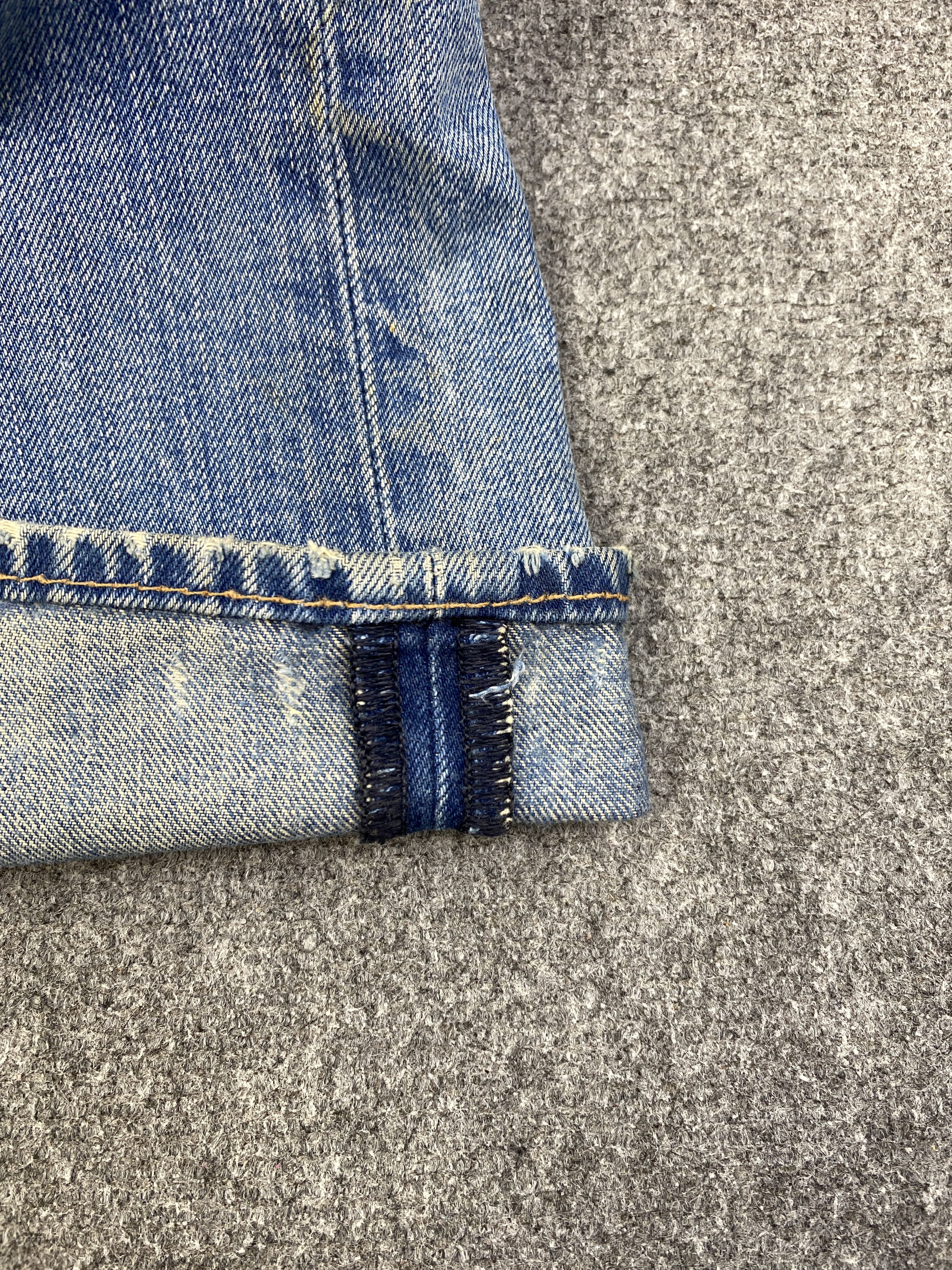 Levi's Vintage Levis 501 Faded Blue Jeans DP2841 Size US 29 - 11 Thumbnail