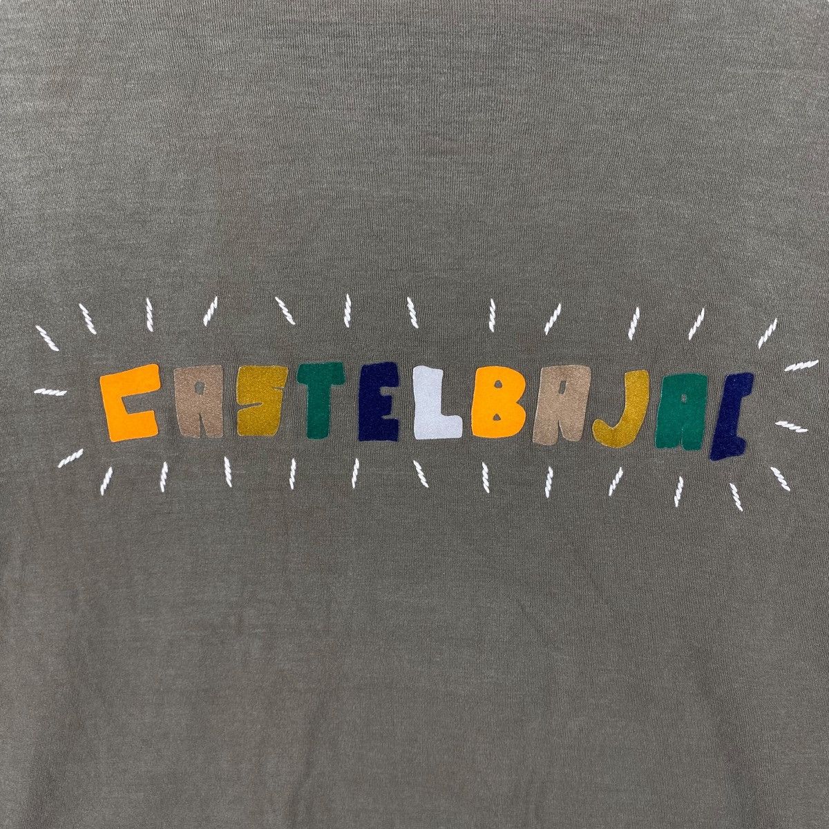 Jean Charles De Castelbajac Vintage CASTELBAJAC SPORT Logo Graphic Longsleeve Faded Tee Size ONE SIZE - 2 Thumbnail